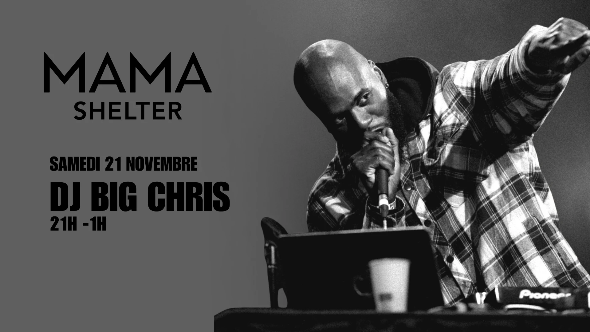 Big Chris X Mama Shelter Cover