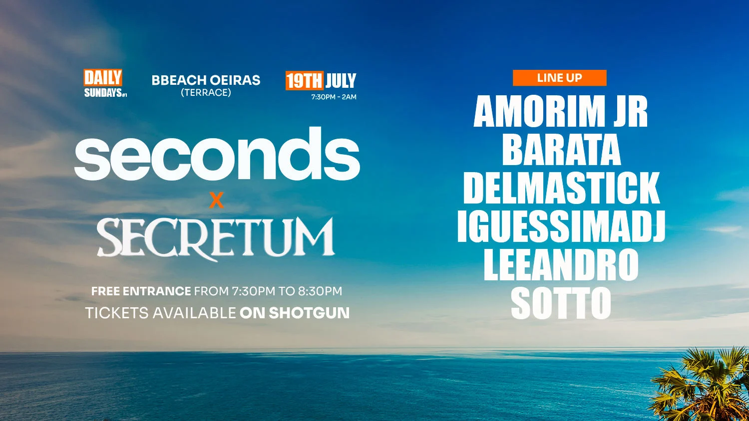 Seconds X Secretum ( The Sunset ) Cover