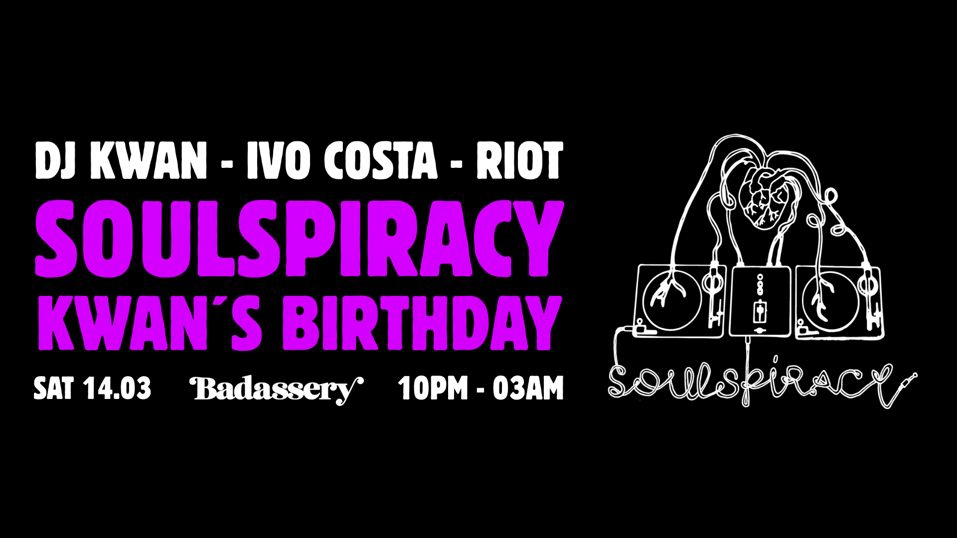 Soulspiracy X Badassery - Kwan's Birthday Cover
