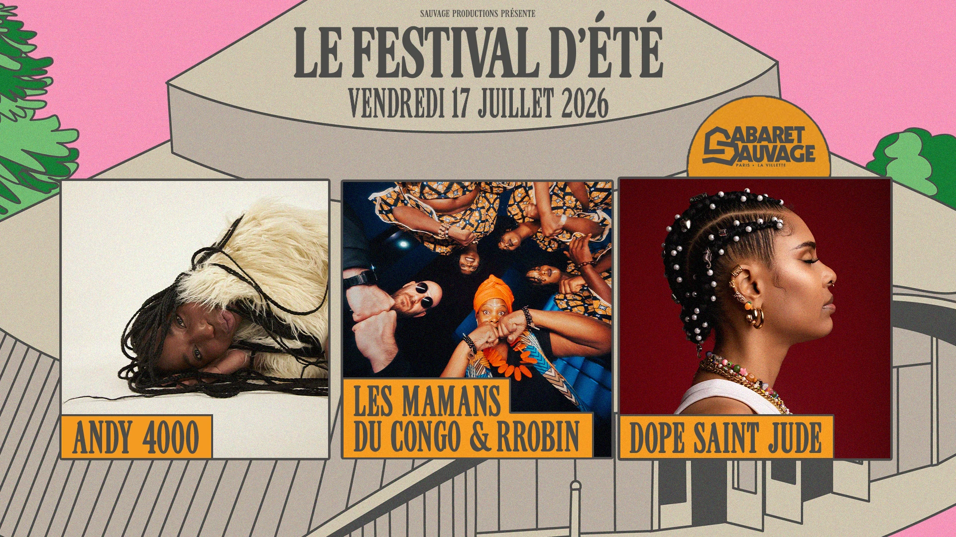 Fde • Andy 4000 | Les Mamans Du Congo I Dope Saint Jude Cover
