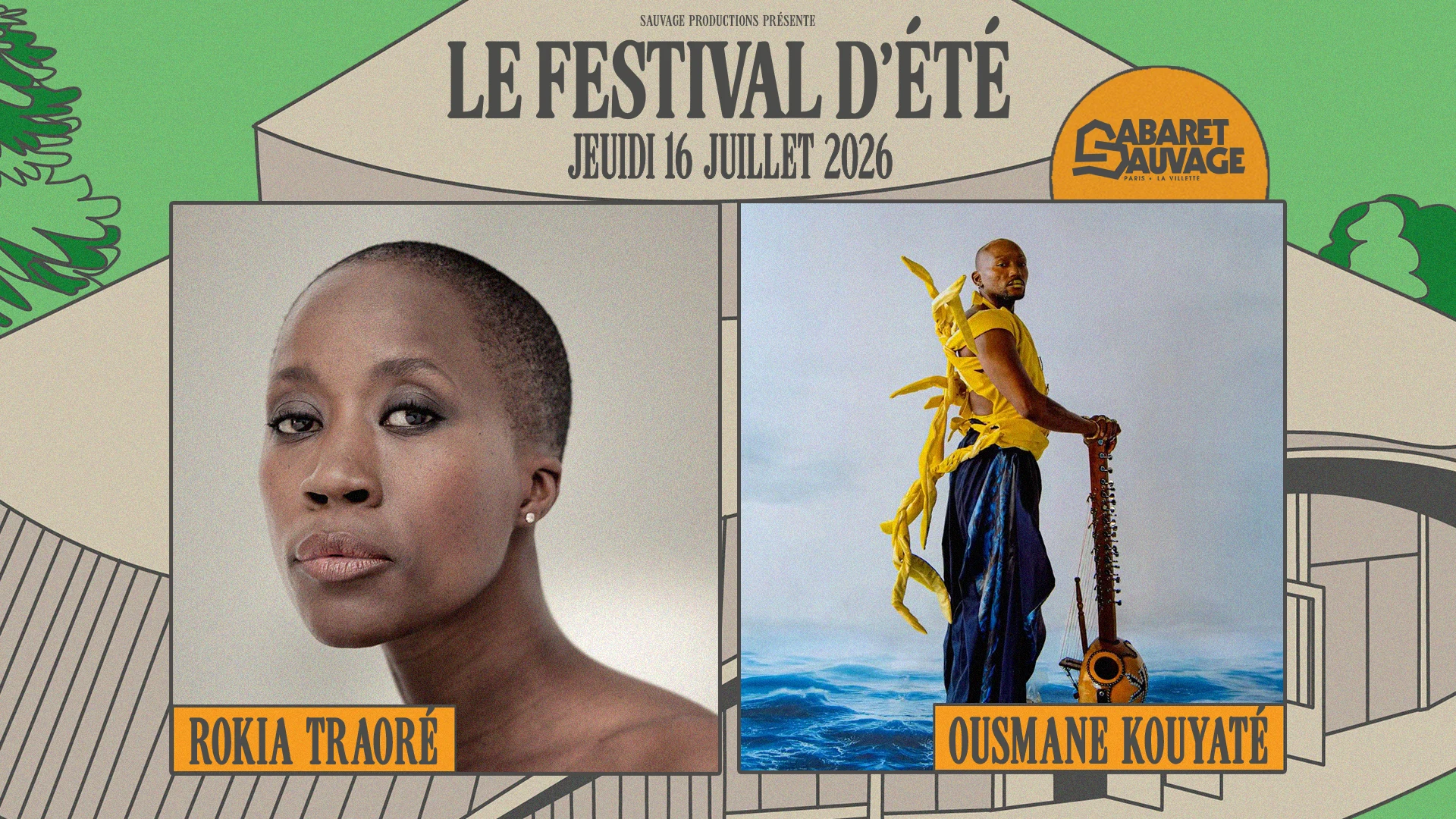 Festival D’Été • Rokia Traoré I Ousmane Kouyaté Cover