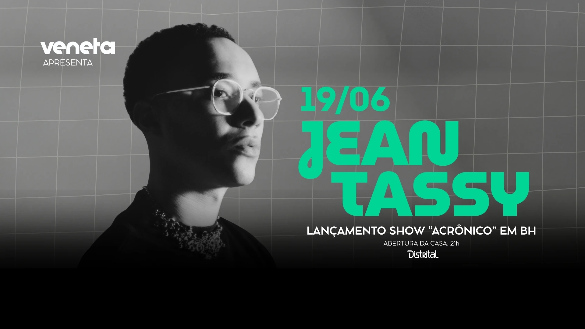 Jean Tassy Em Bh - Tour Acrônico Cover