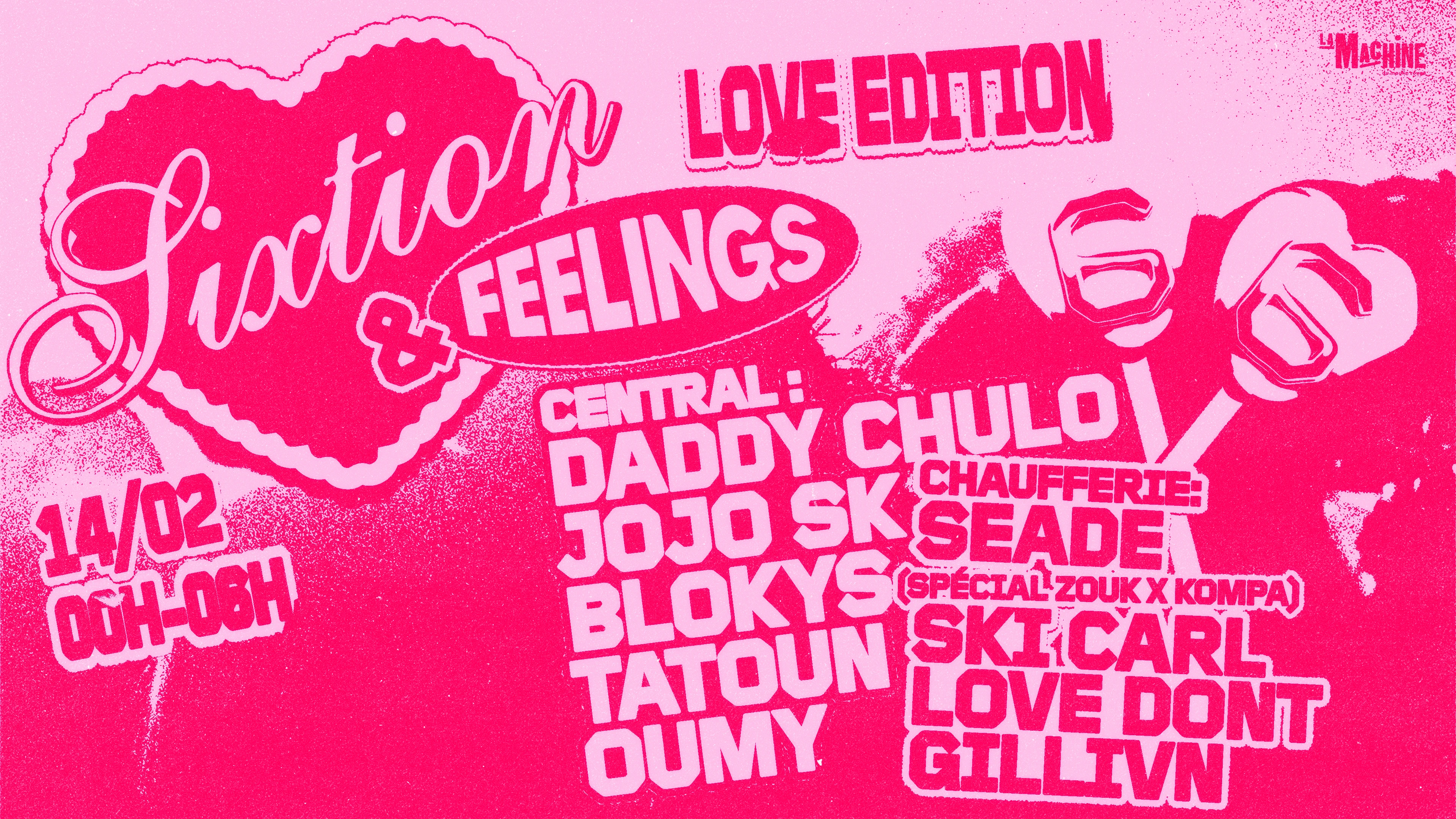 Sixtion X Feelings : Love Edition Cover