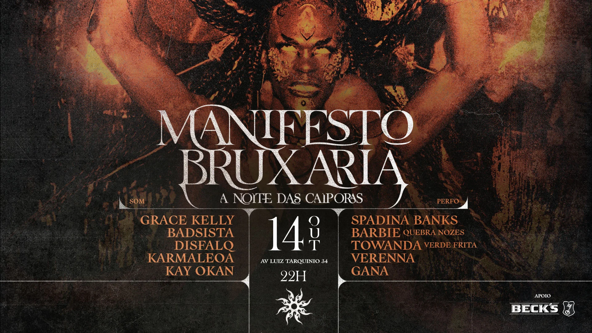 Manifesto Bruxaria: A Noite Das Caiporas Cover