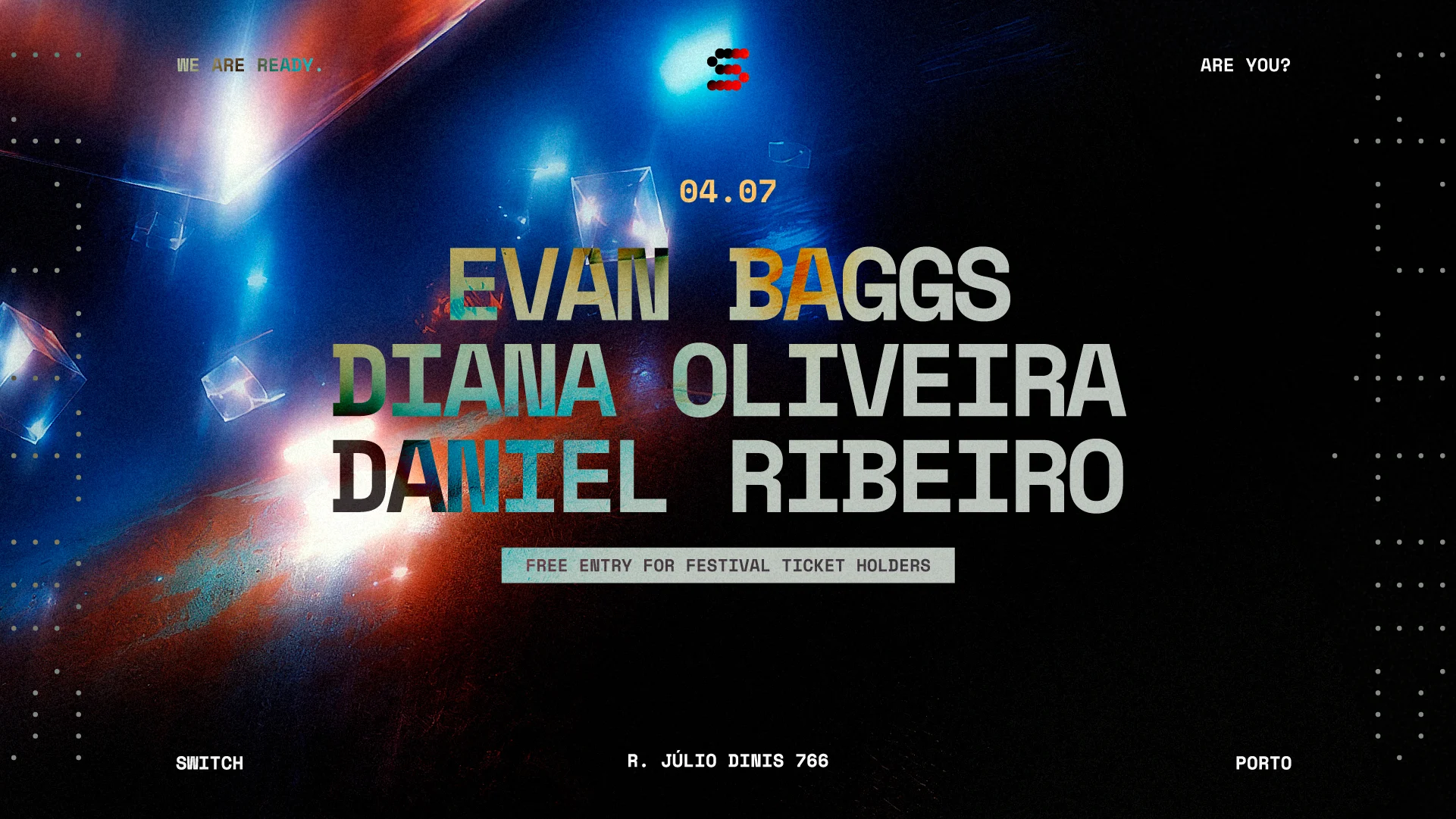Eletrico After Party - Evan Baggs Cover