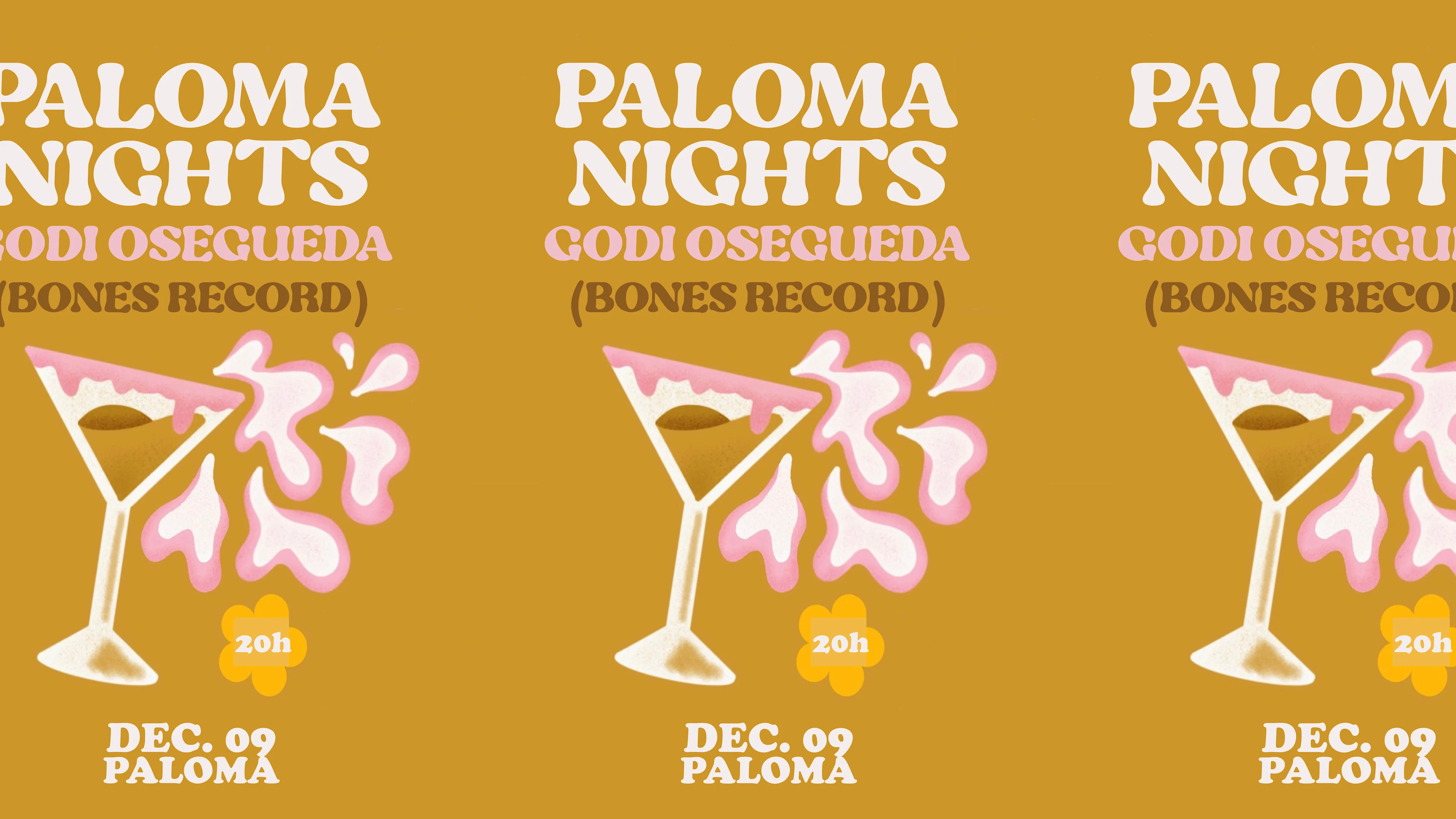 Paloma Nights With Godi Osegueda (Bones Record) Cover