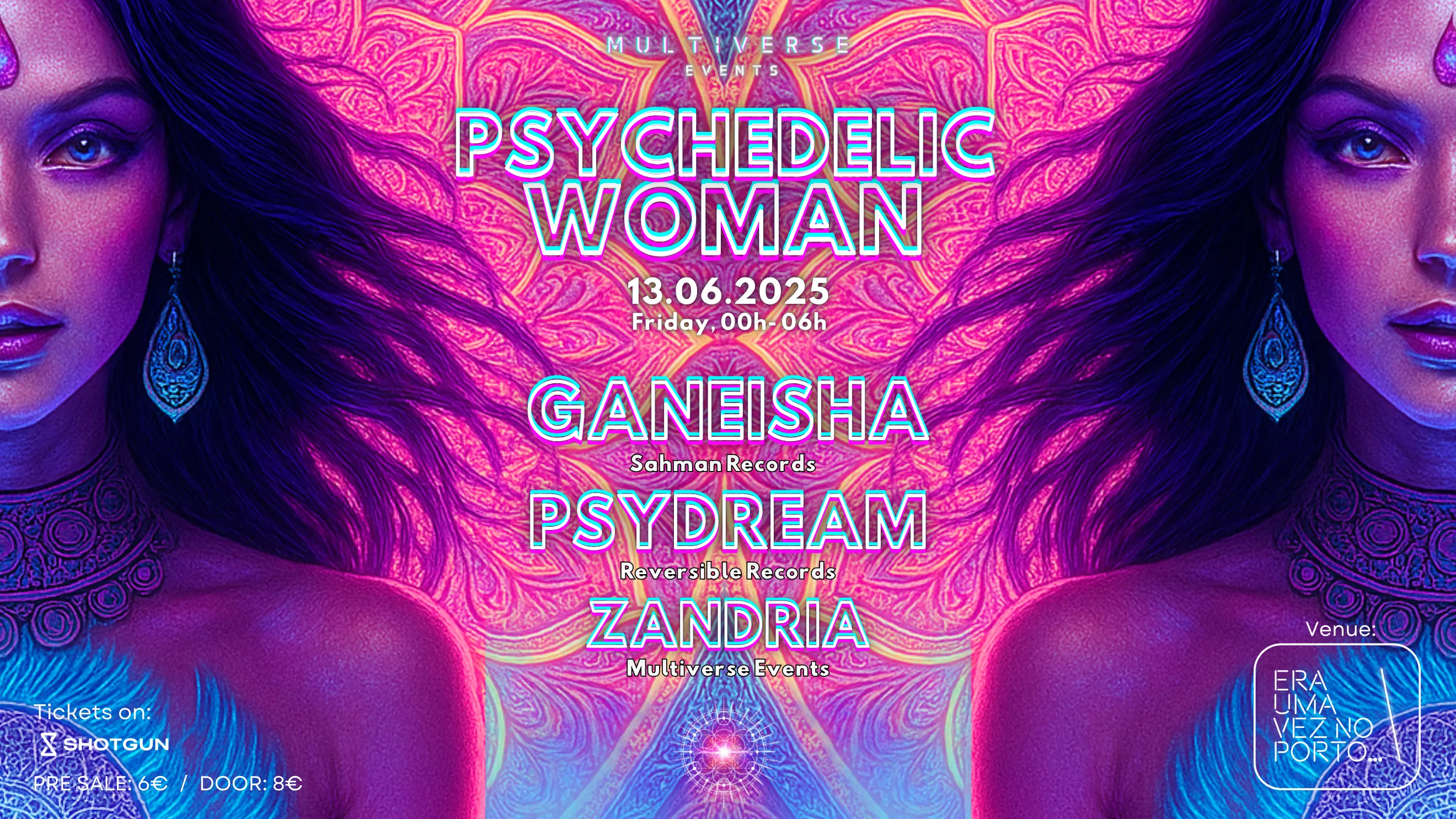 Psychedelic Woman Cover