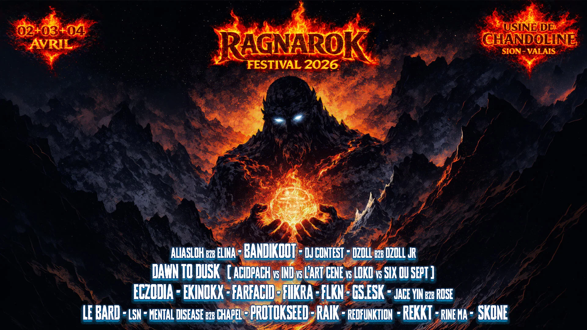Ragnarok Festival 2026 Cover