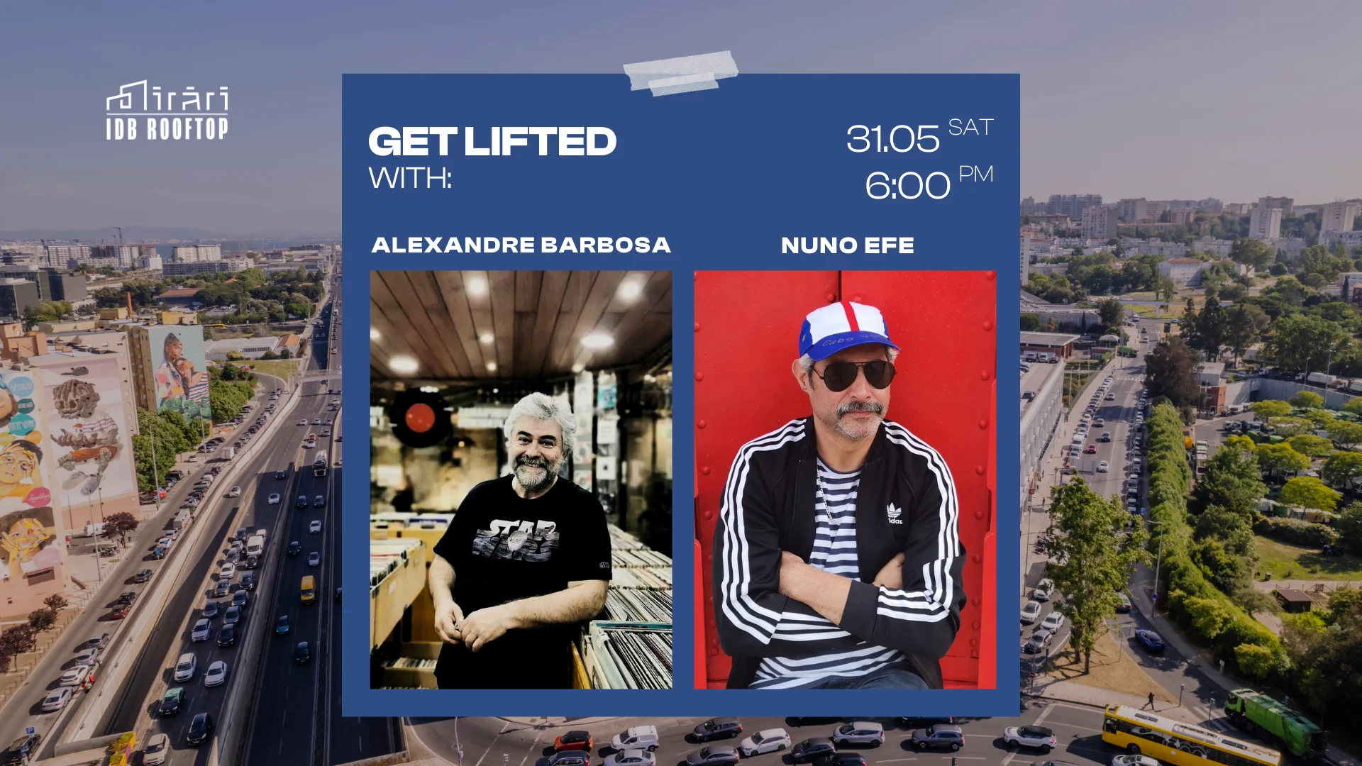 Get Lifted With: Alexandre Barbosa & Nuno Efe Cover