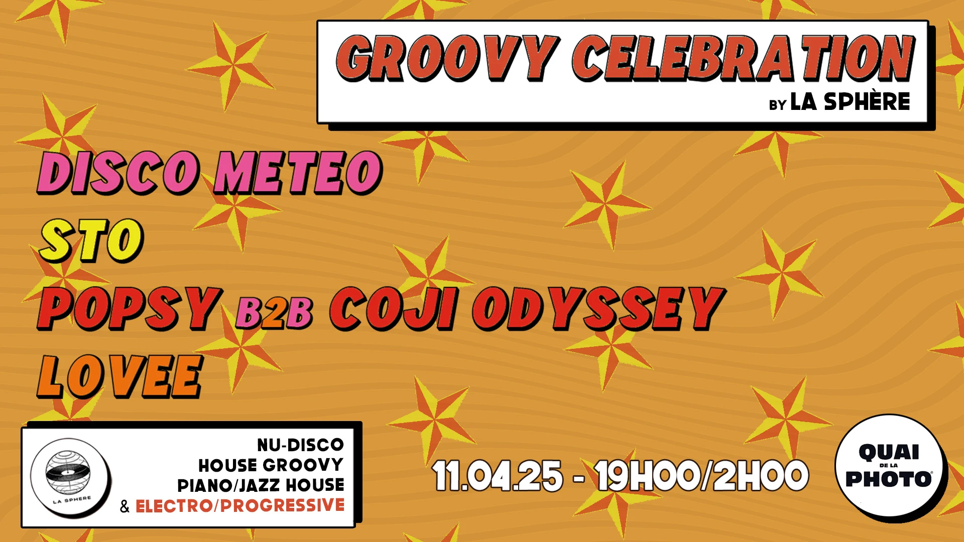 Groovy Celebration Au Quai De La Photo ! Cover