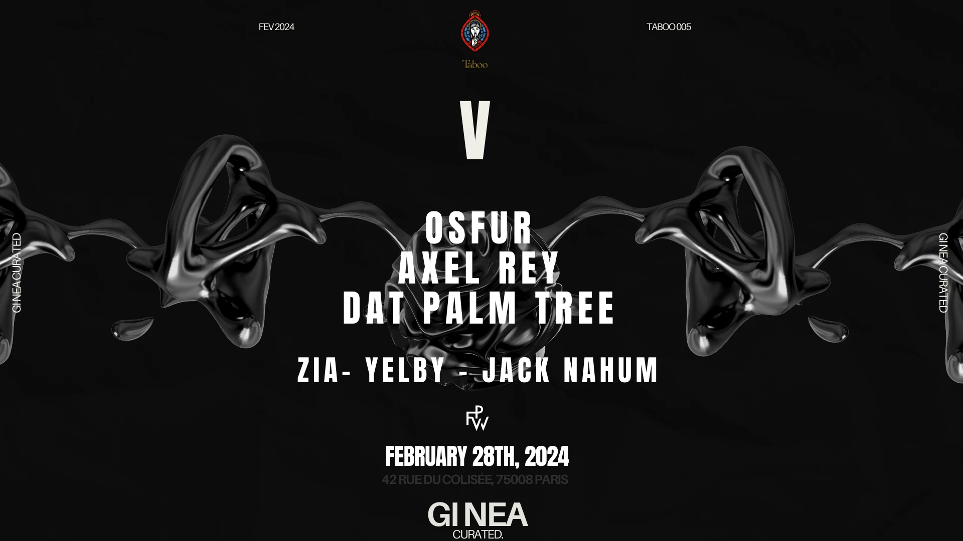 Gi Nea Curated. X Taboo Paris [Pfw Edition] Cover