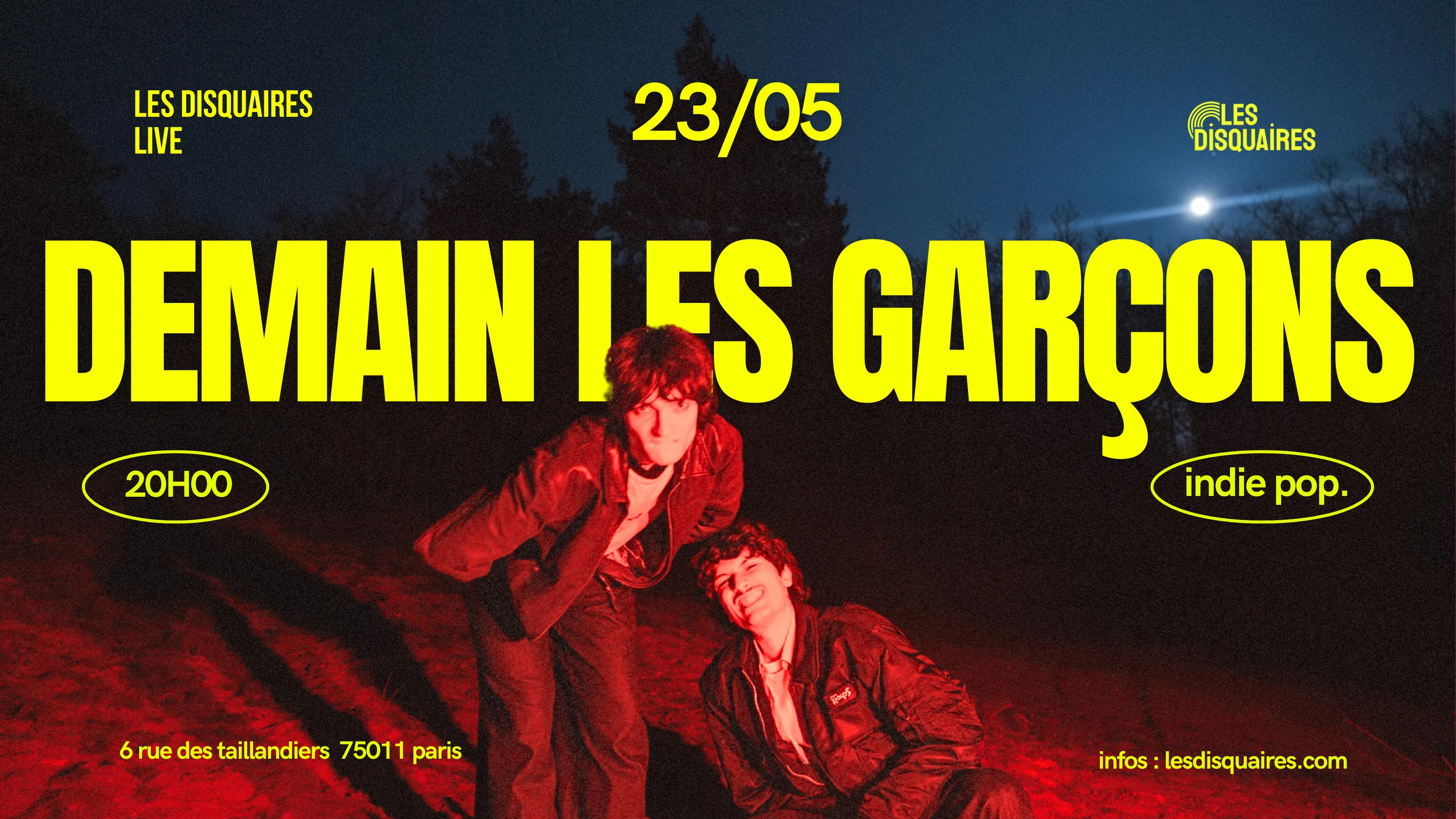 Demain Les Garçons - Live Cover