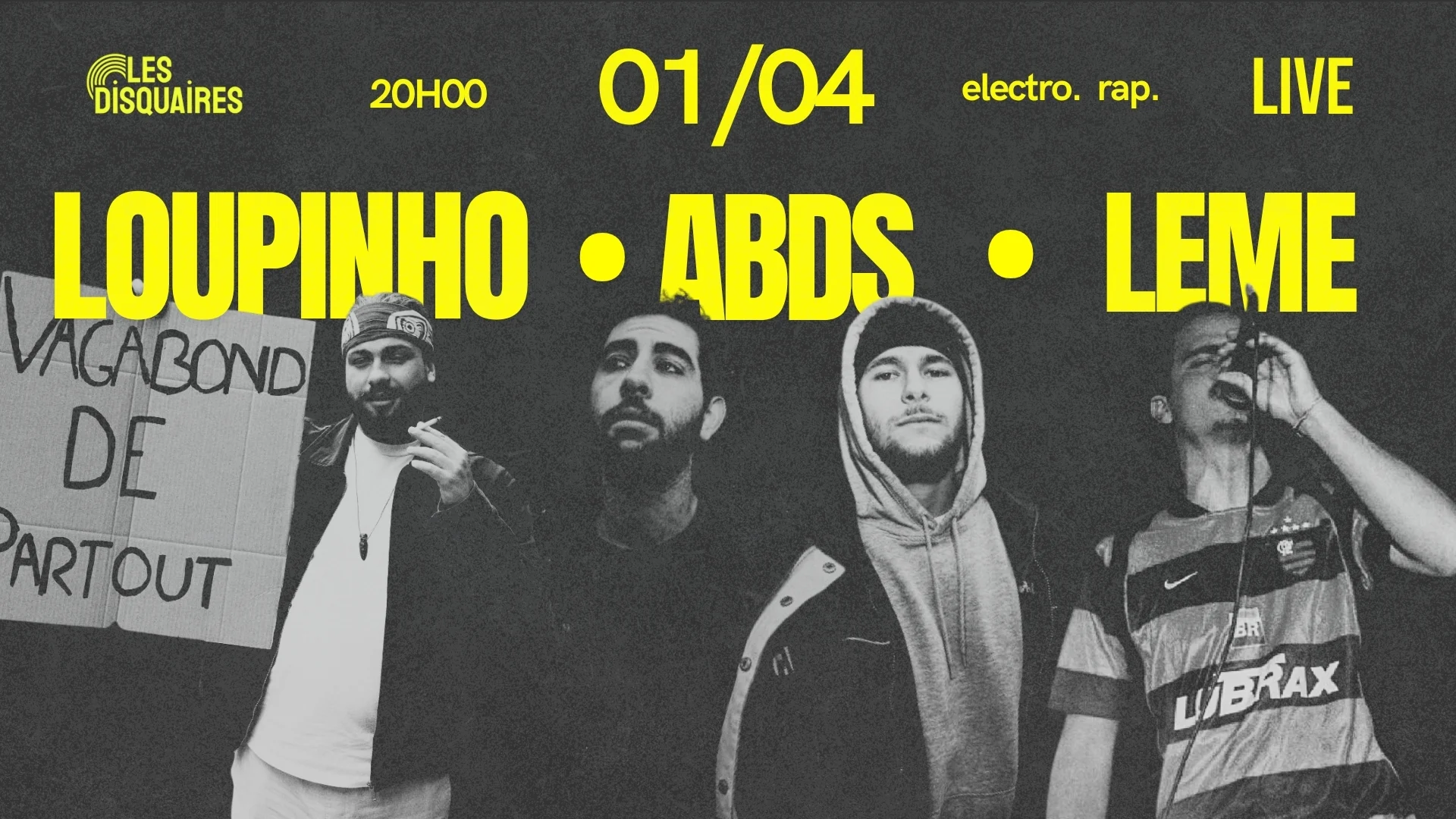 Abds + Loupinho + Leme - Live Cover
