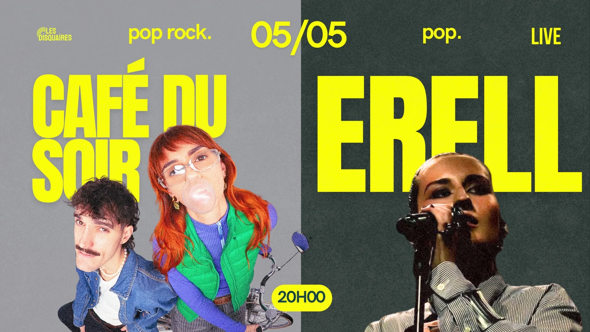 Erell X Café Du Soir - Live [Mélos Agency] Cover
