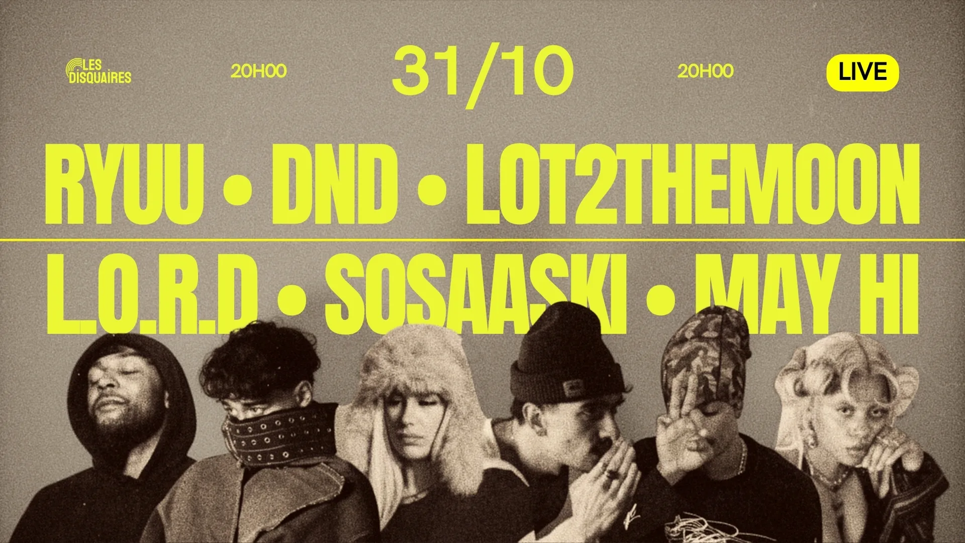 Ryuu • Dnd • Lo2themoon • L.O.R.D • Sosaaski • May Hi - Live Cover