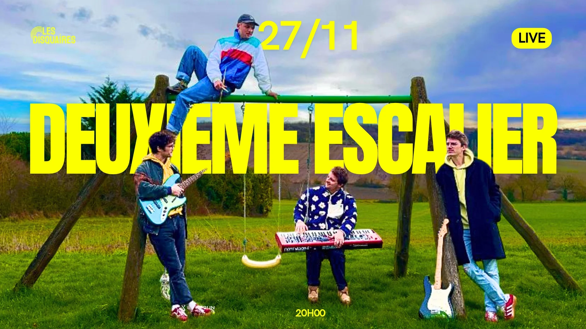 Deuxieme Escalier - Live Cover