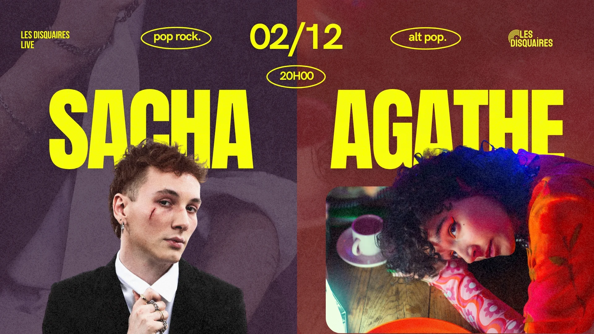 Sacha X Agathe - Live Cover