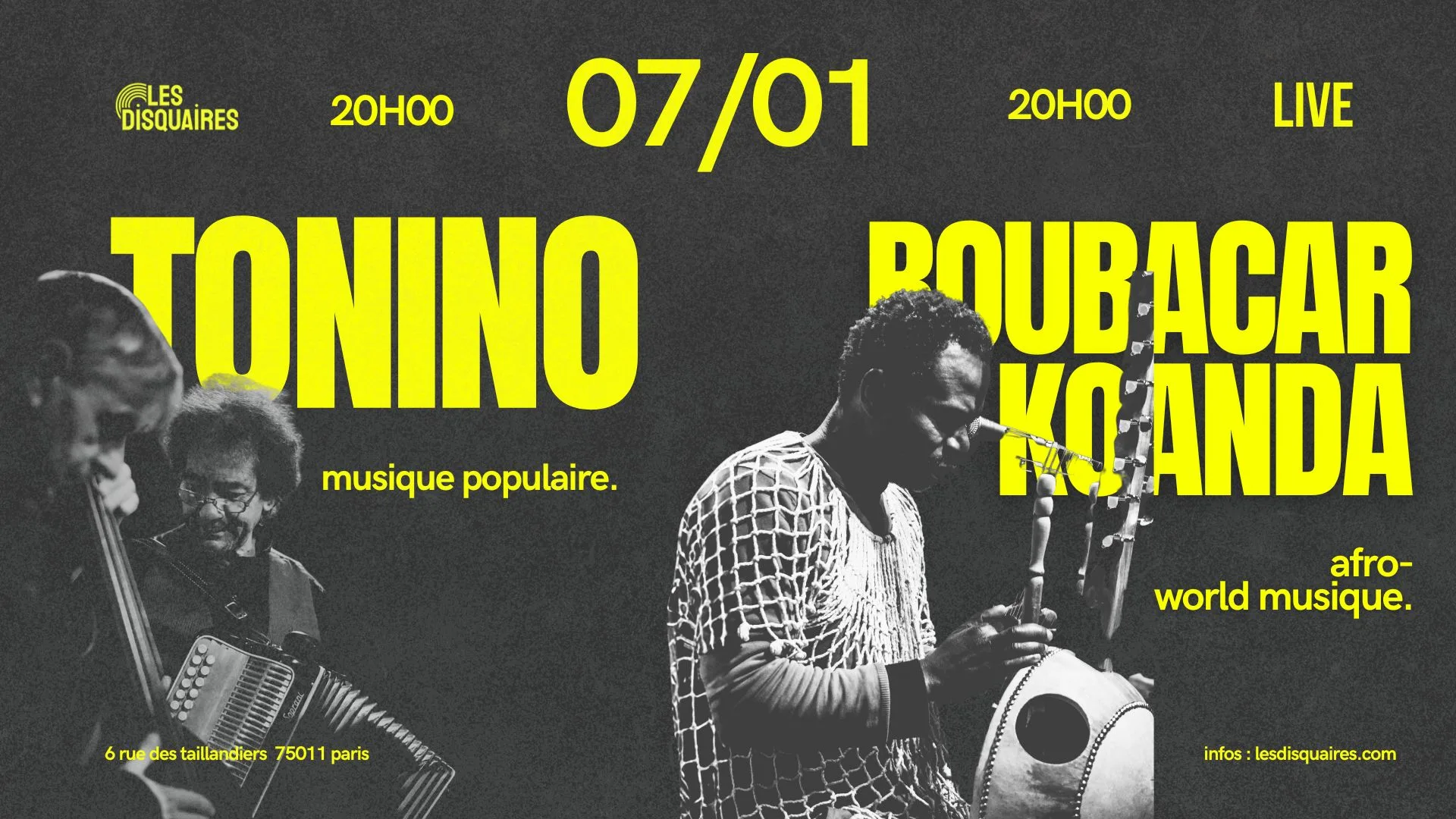 Boubacar Koanda X Tonino - Live Cover