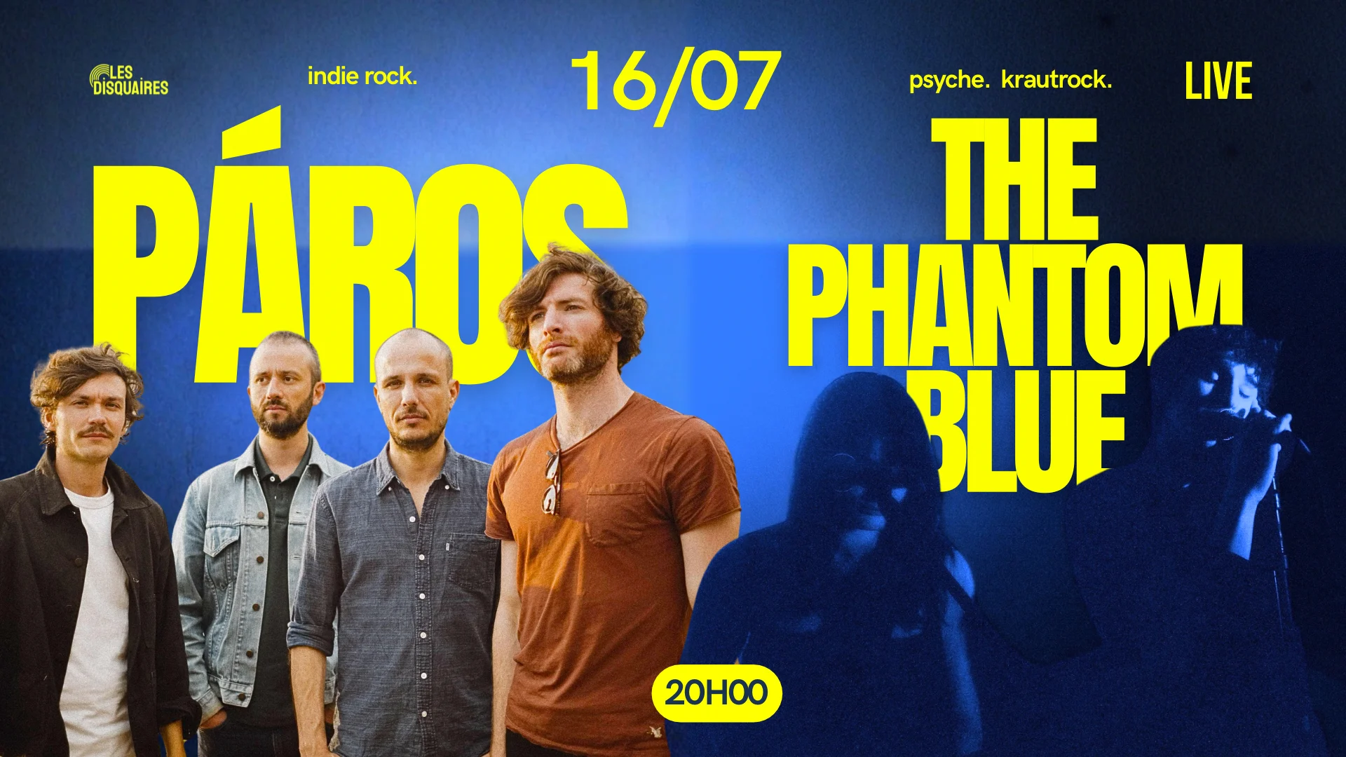 Páros X The Phantom Blue - Live Cover