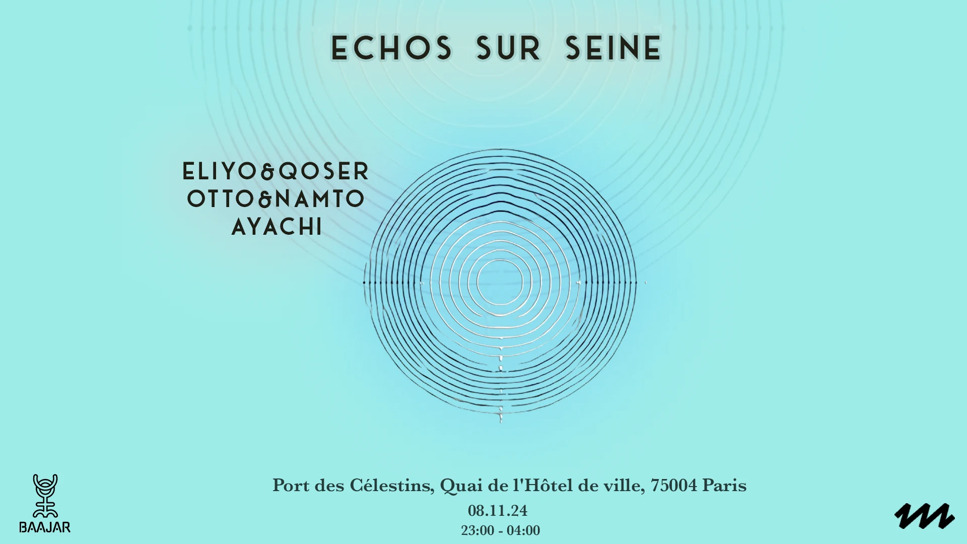 Echos Sur Seine Cover
