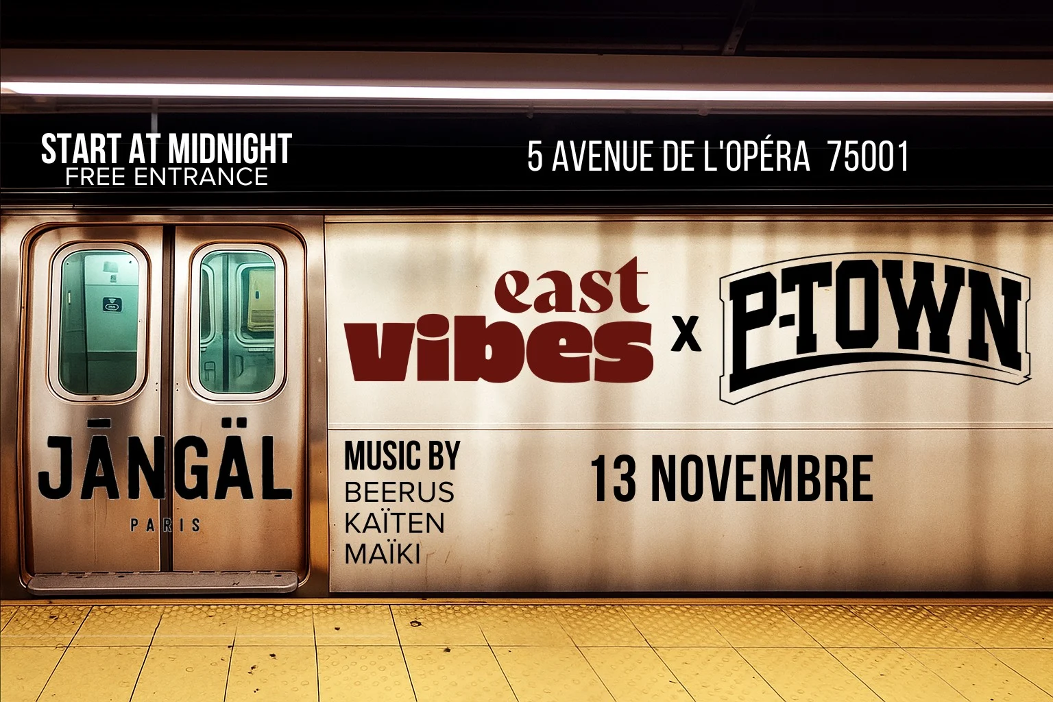 P-Town X East Vibes: Hip Hop And Afrobeat Cover