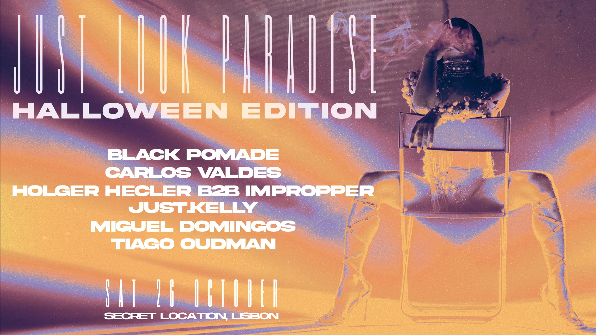 Lisbon Sexy Themed Halloween Partyyy Cover