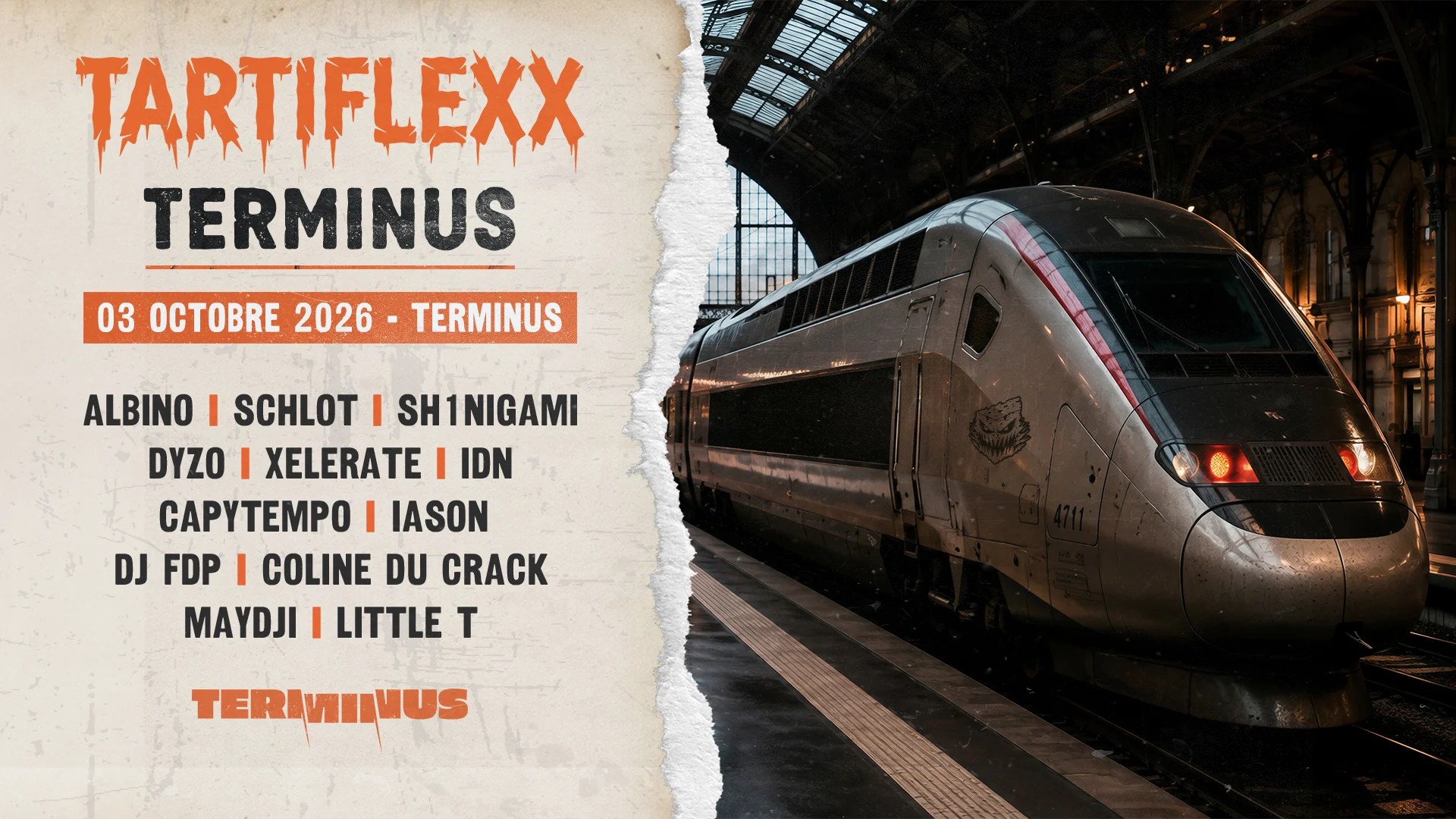 Tartiflexx X Terminus Cover