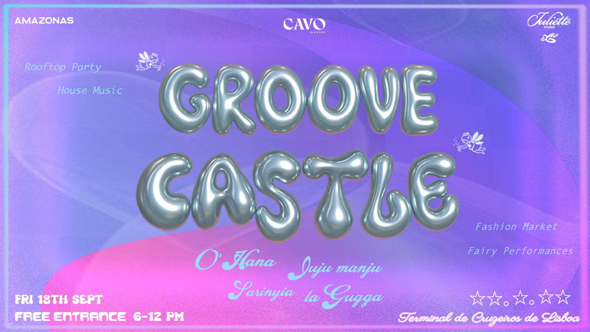 Groove Castle V4 - Rooftop Party @Cavo Rooftop Cover