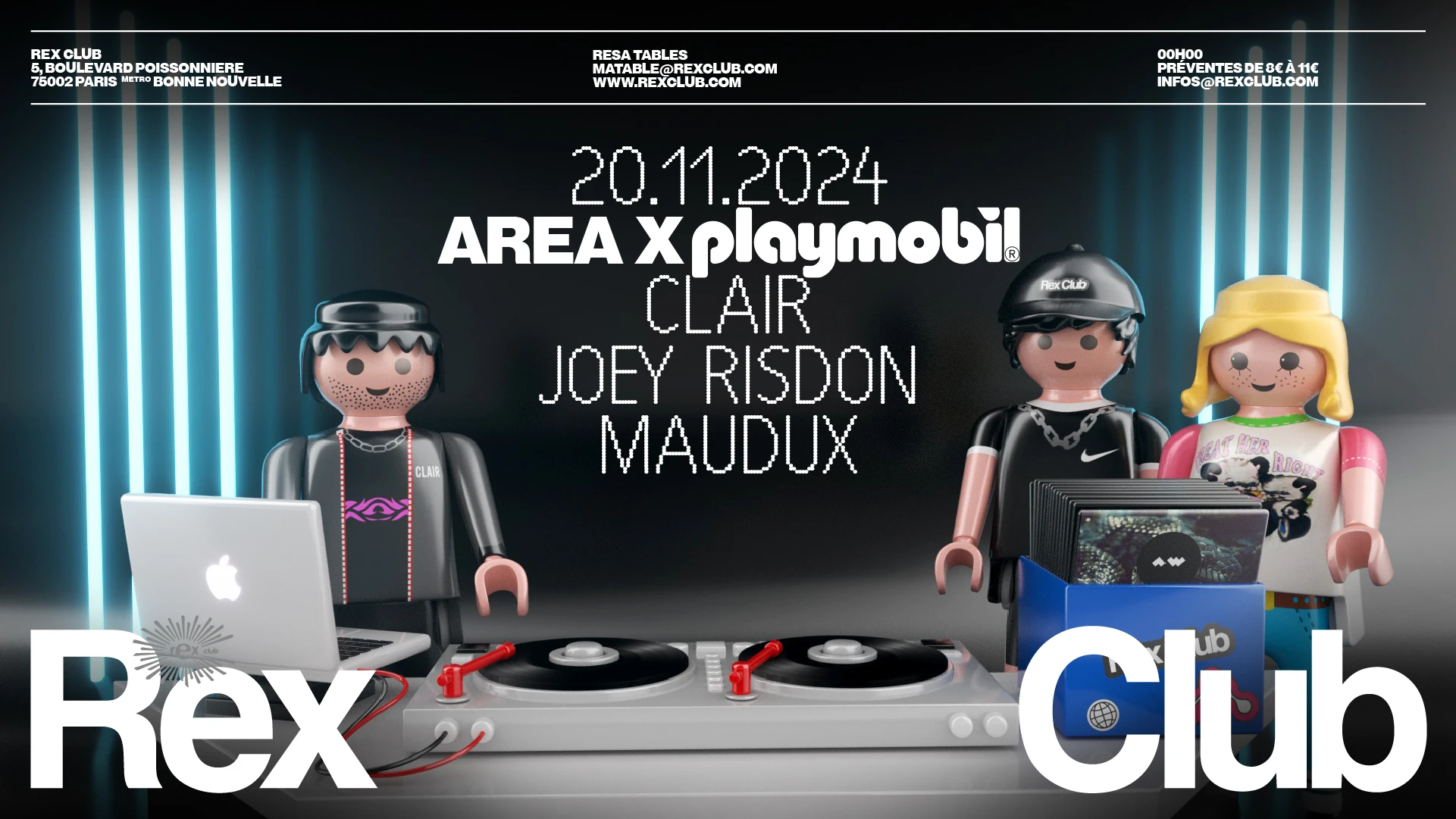 Area X Playmobil: Clair, Joey Risdon, Maudux Cover
