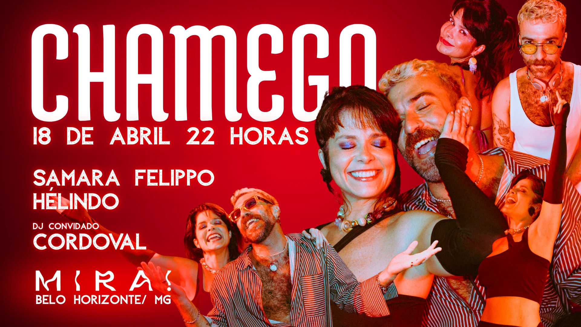 Chamego 18/04 - 22h Cover