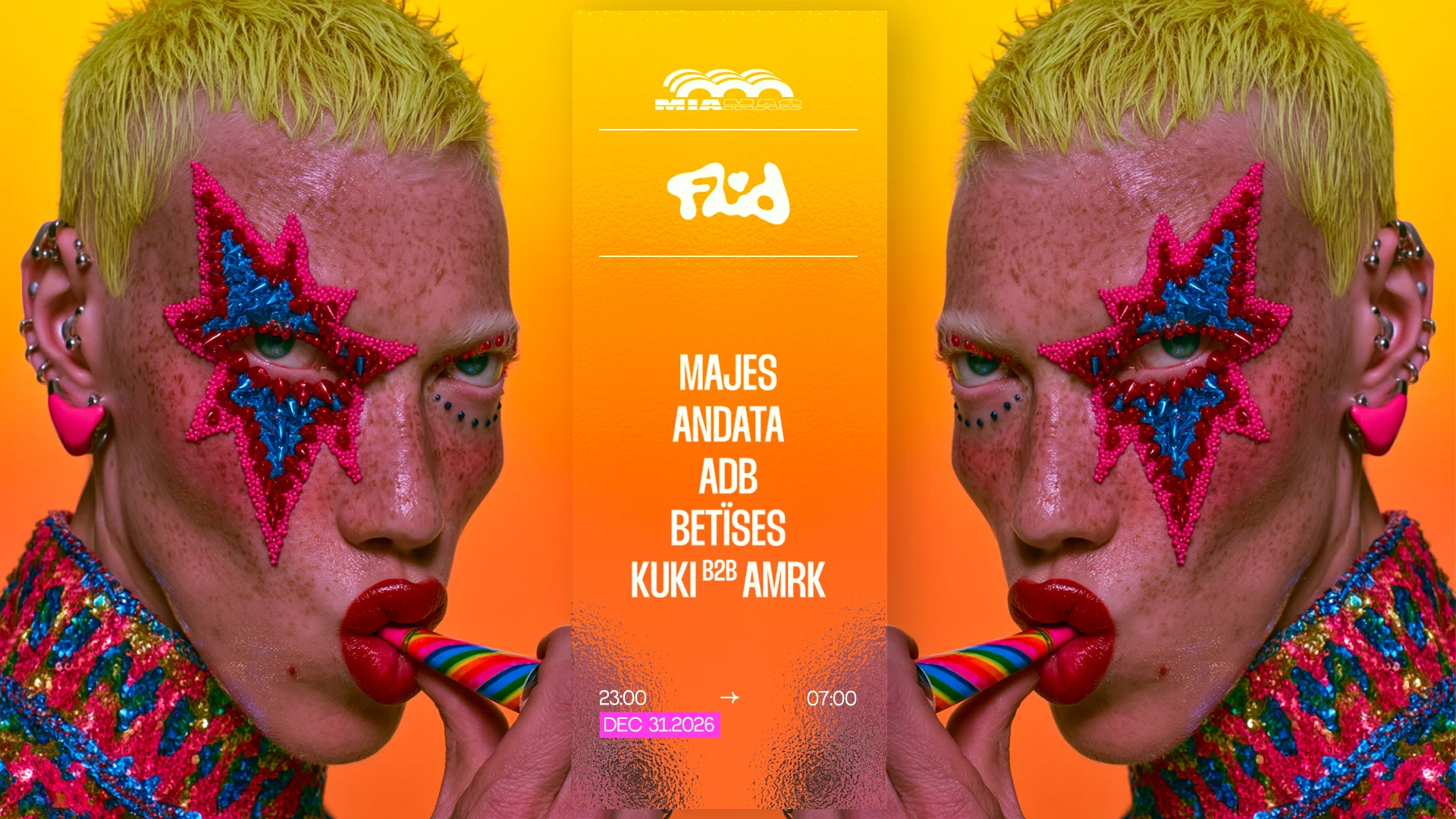 Fluid Nye : Majes, Andata, Adb, Betïses, Kuki B2b Amrk Cover