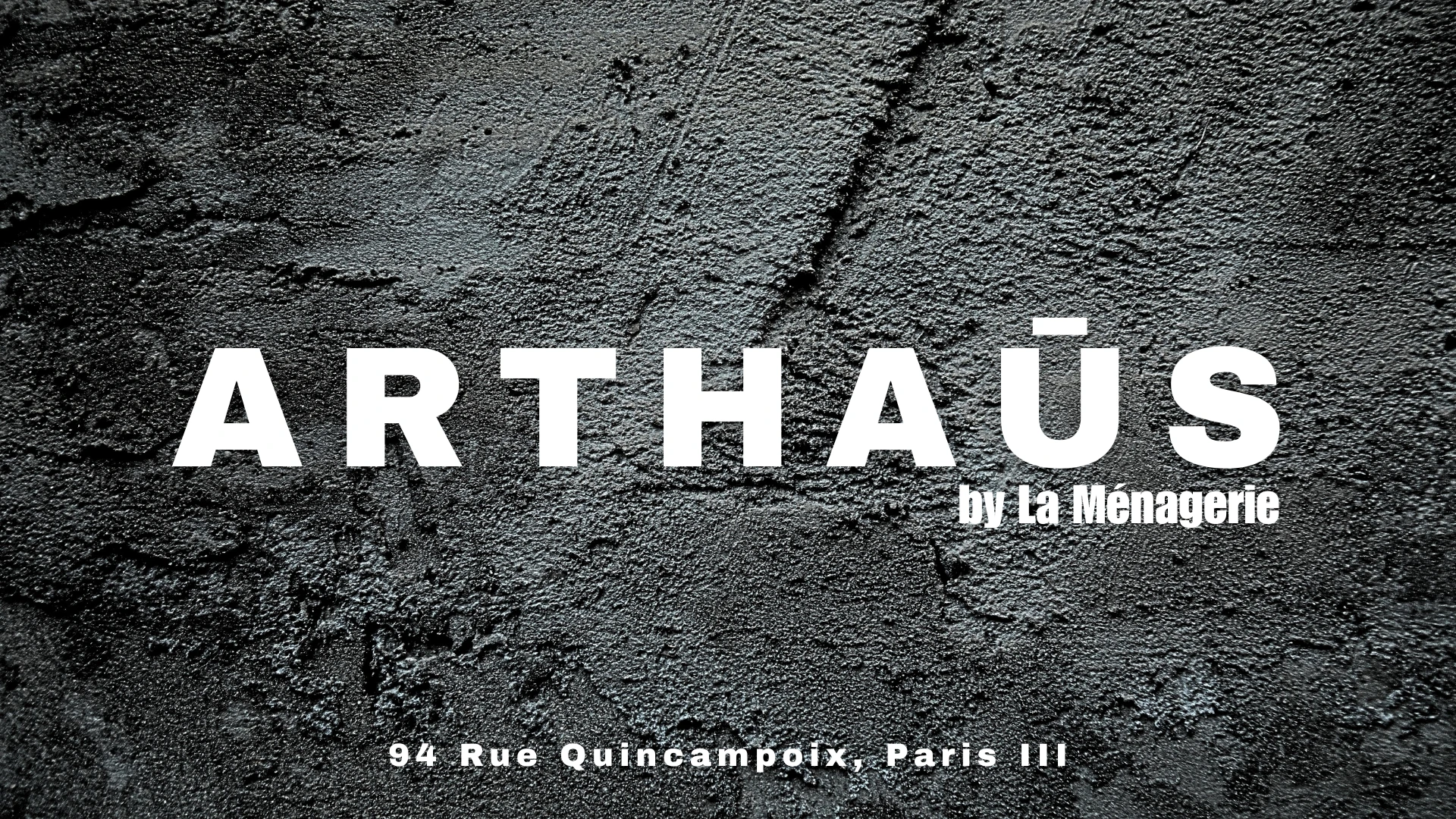Arthaūs By La Ménagerie Cover