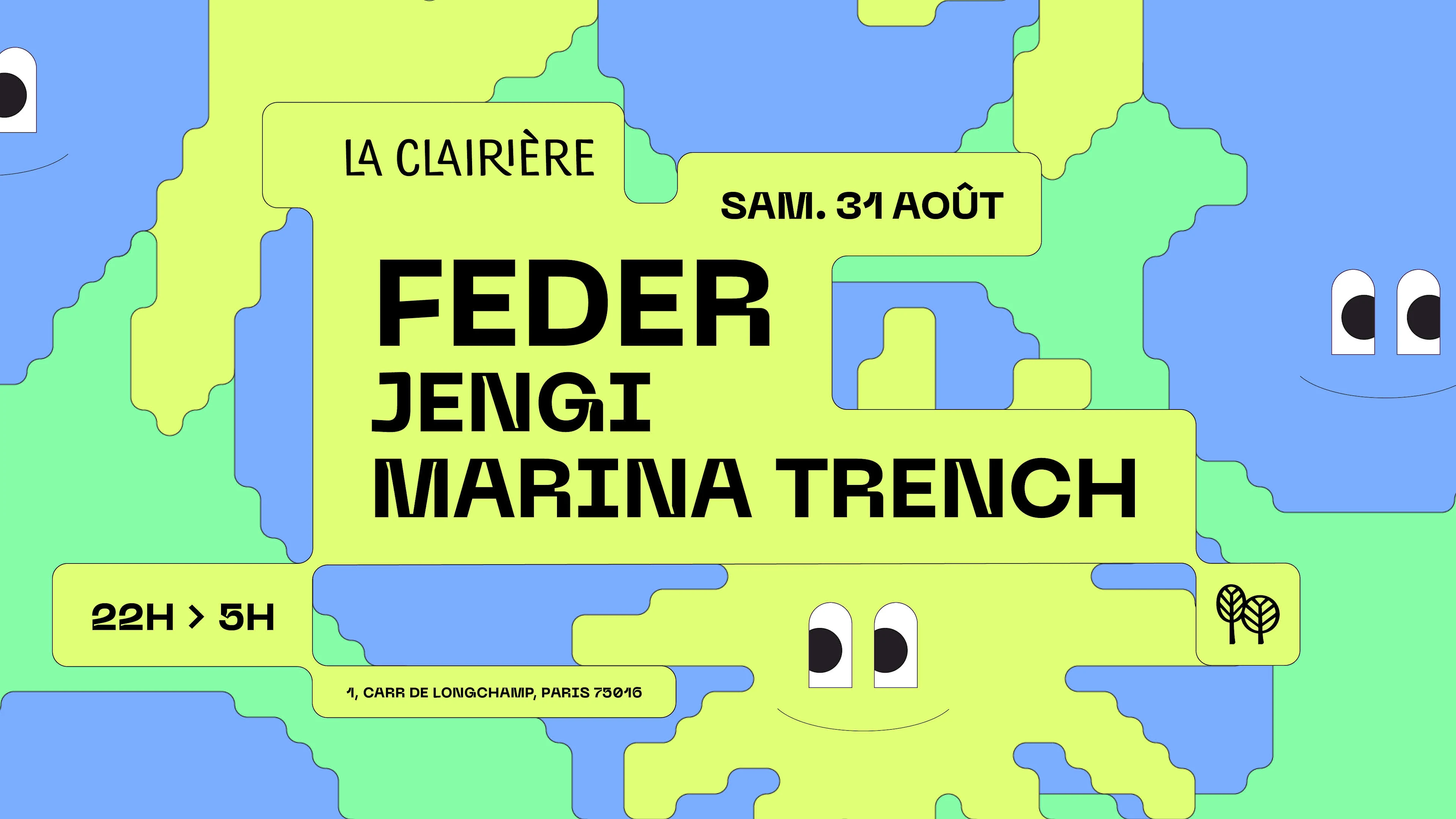 La Clairière : Feder, Jengi, Marina Trench Cover
