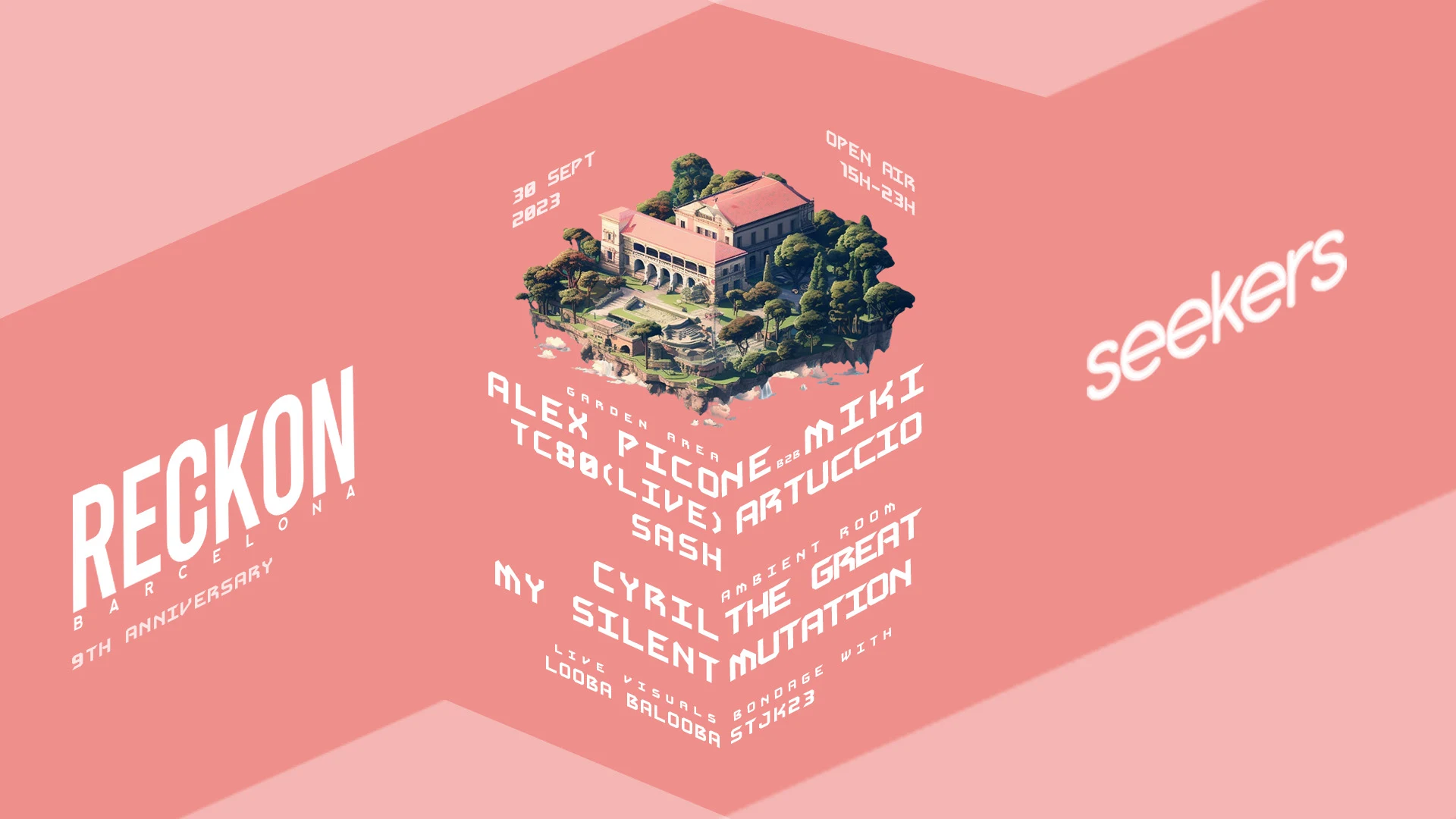 Open Air Villa Party // Reckon Invites Seekers Cover