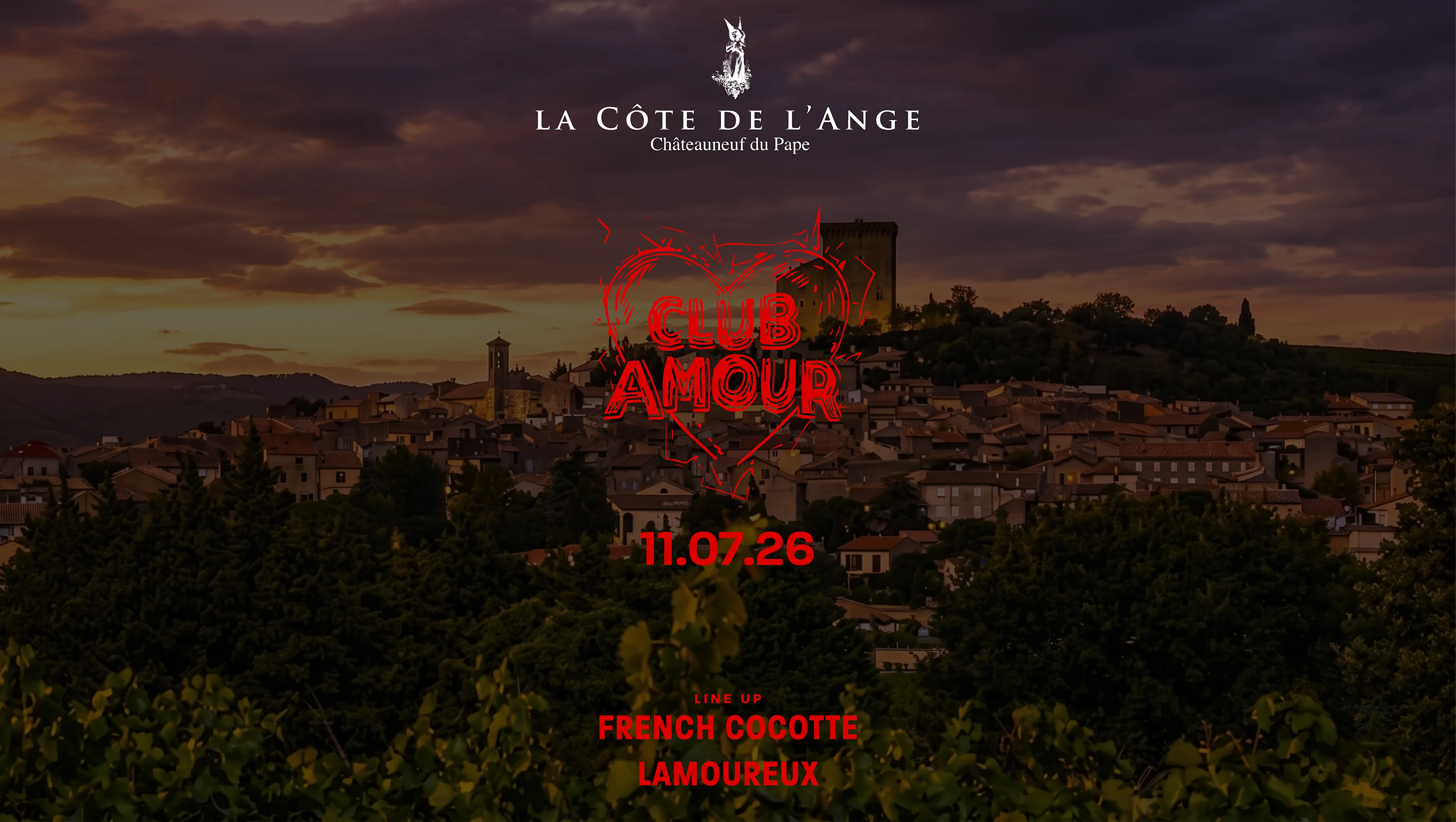 Club Amour - Côte De L'ange Cover
