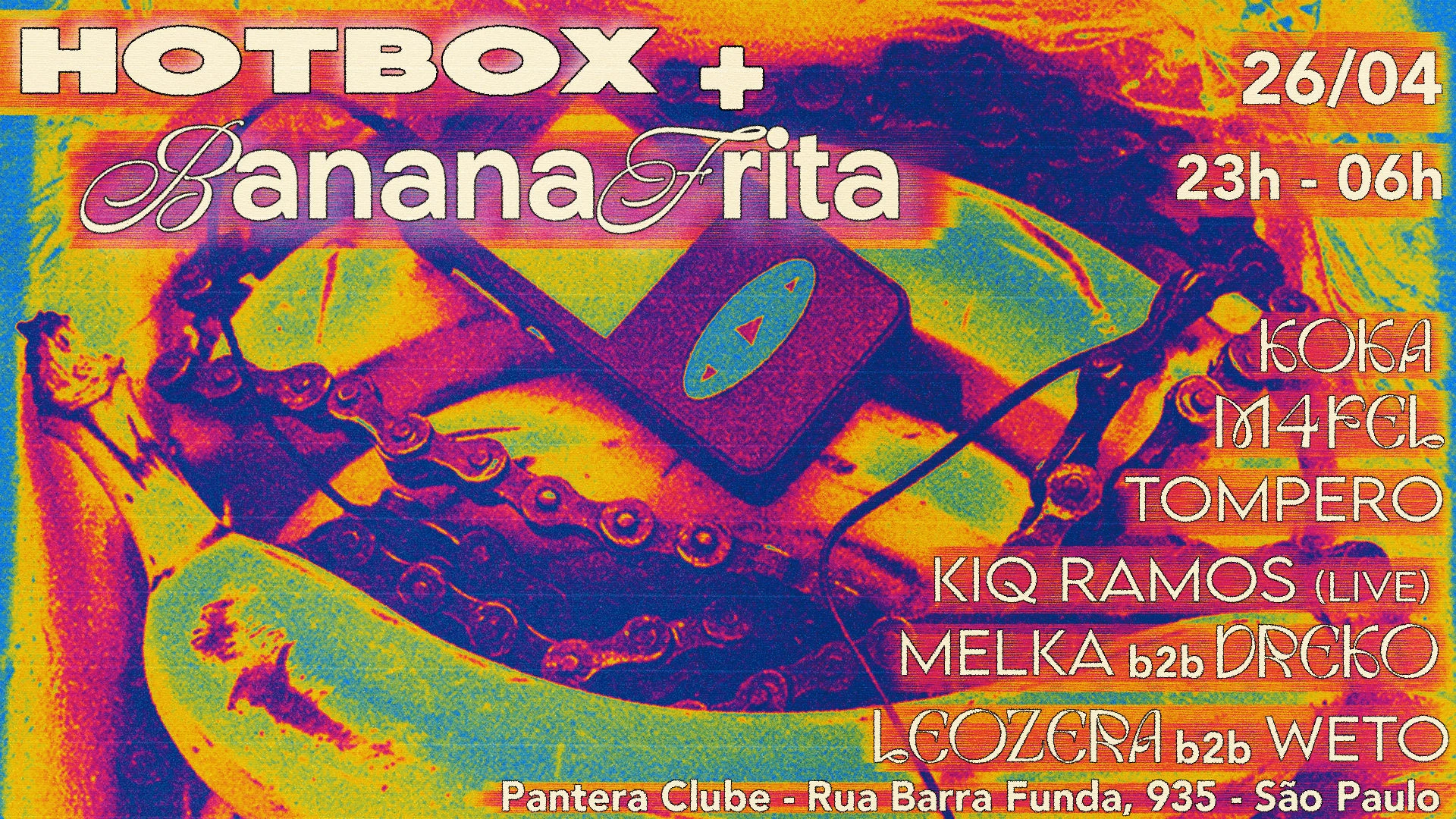Hotbox + Banana Frita Cover