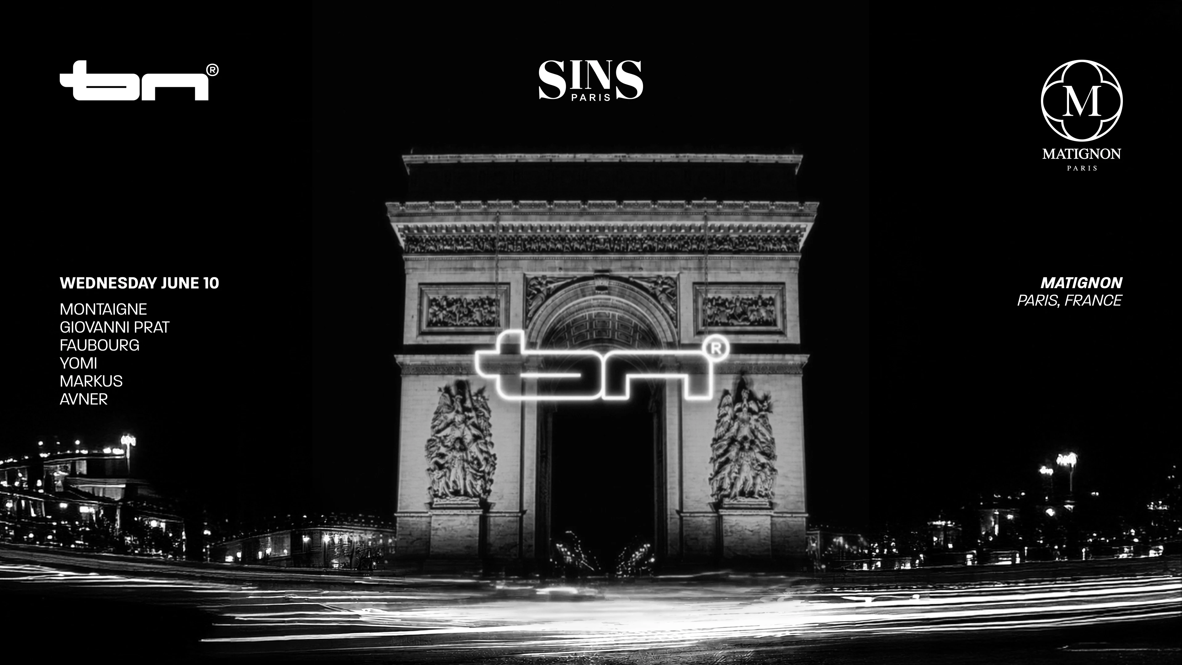 Beurre Noir X Sins Matignon Paris Cover