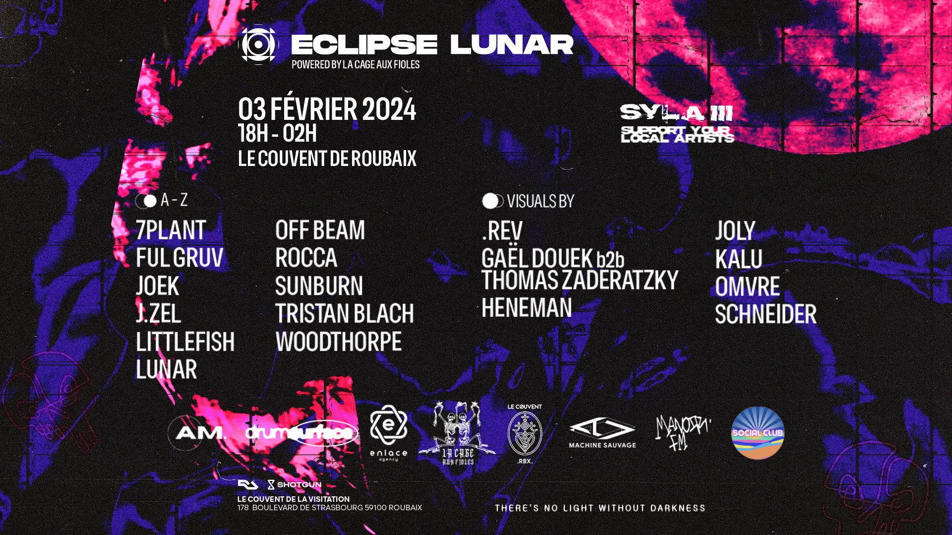 Eclipse Lunar: Support Your Local Artists III Cover