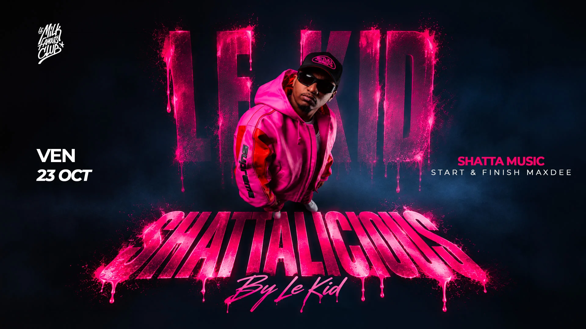 Ven 23 Oct - Shattalicious - Le Kid Cover