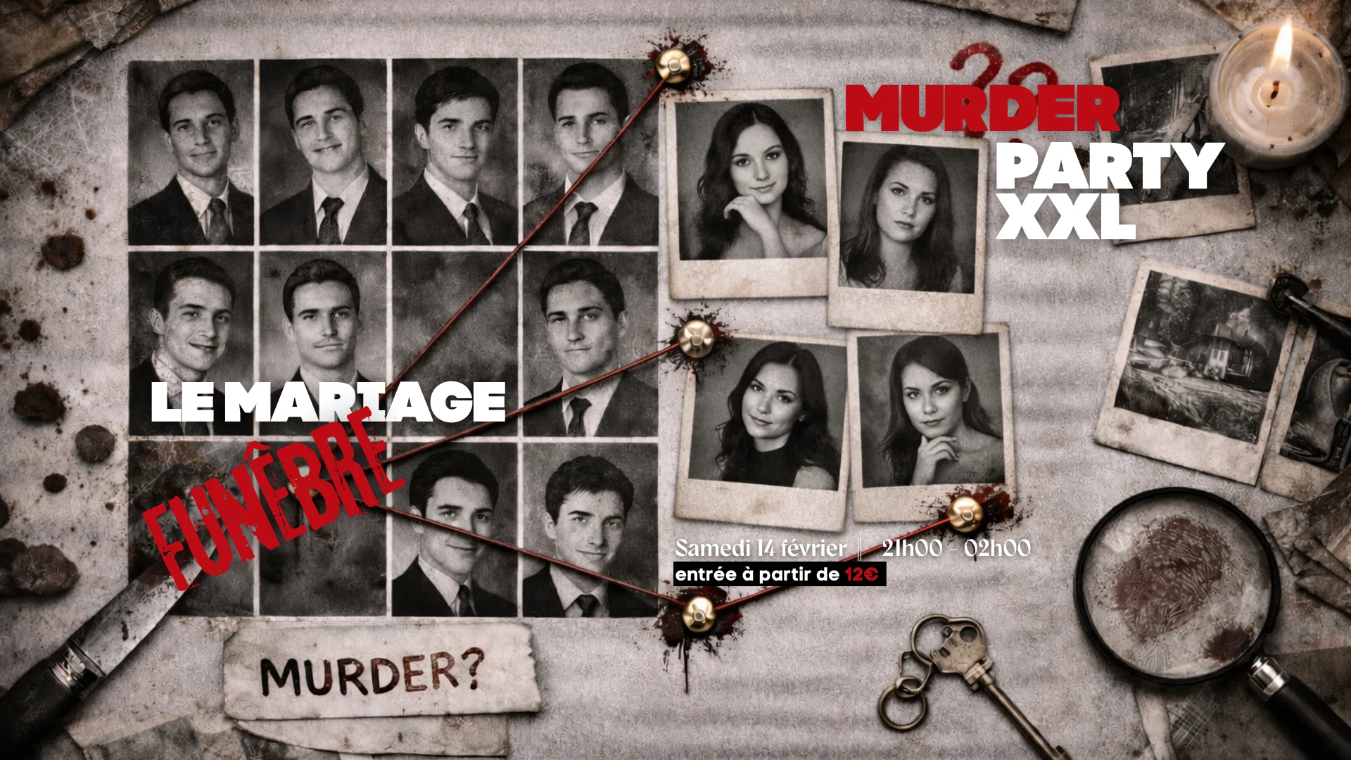 Murder Party Géante Volume 2 -  Mariage Funèbre + Dj Set Cover