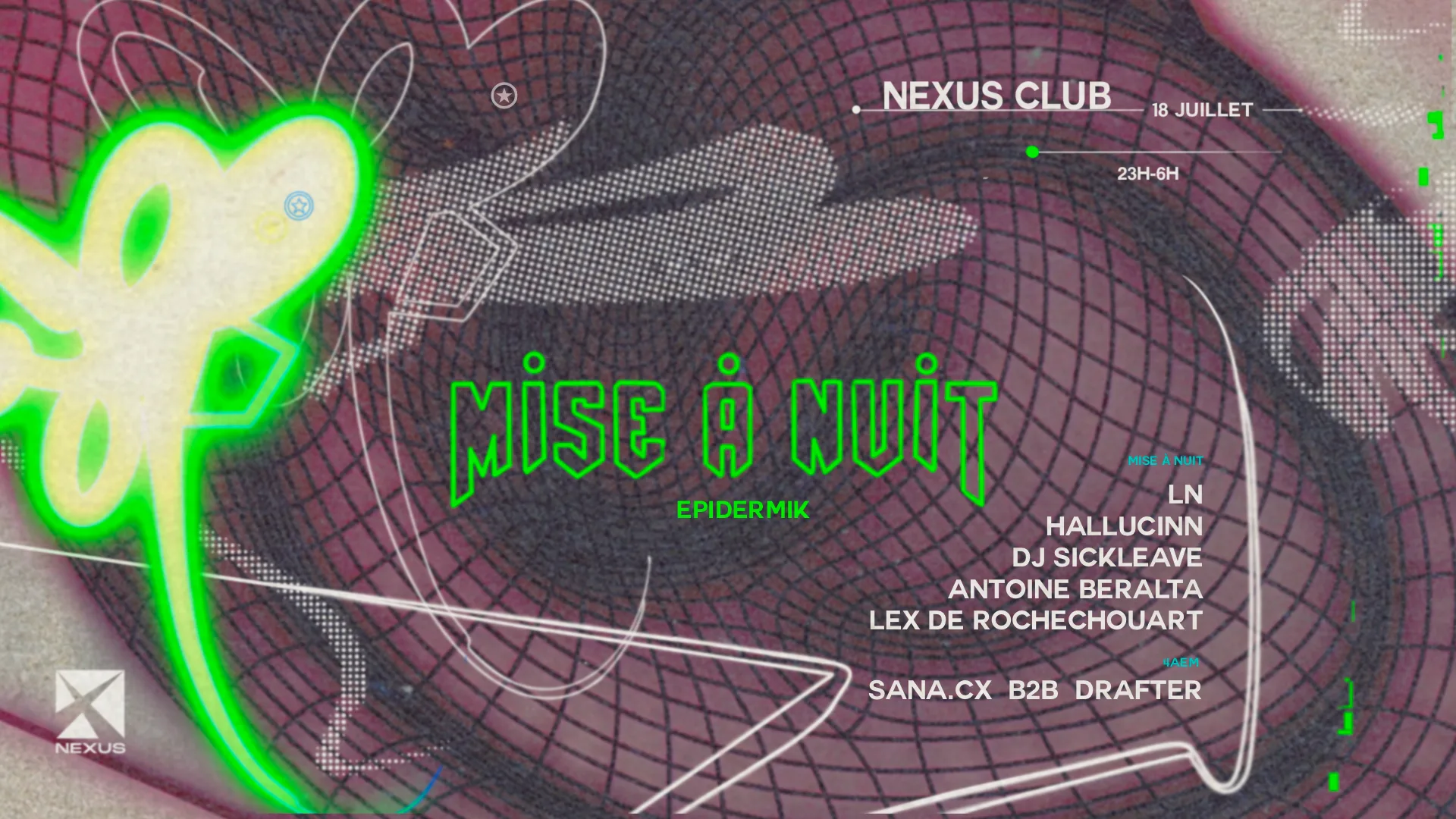 La Mise À Nuit Présente : Epidermik Cover