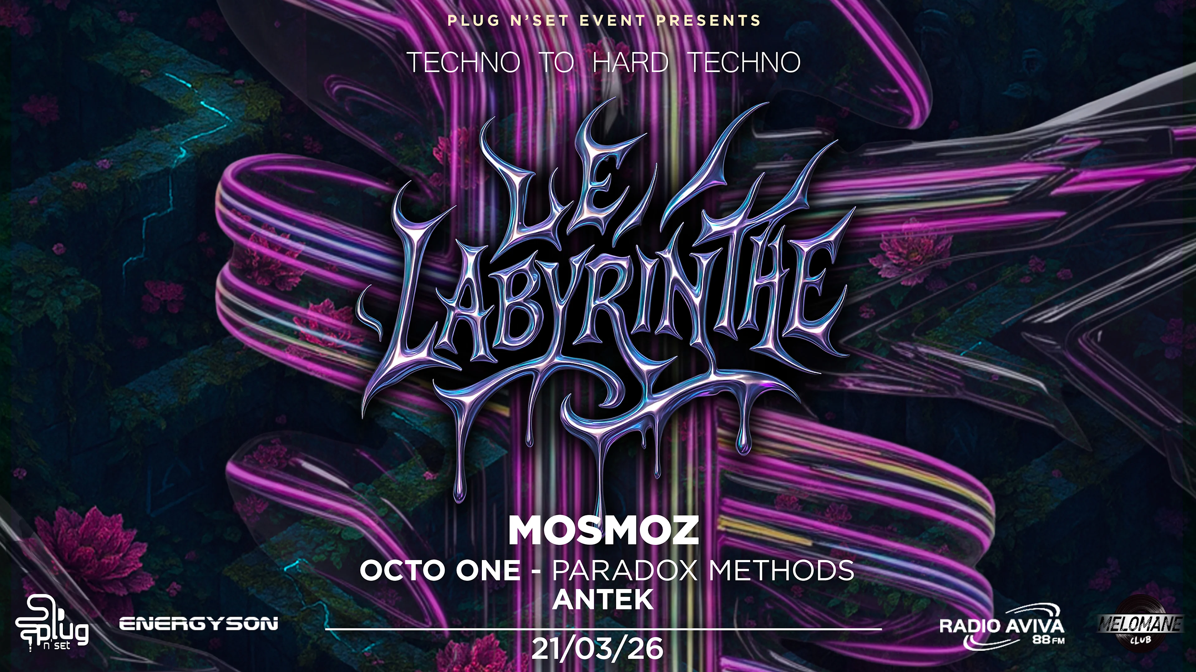 Le Labyrinthe #2 - From Techno To Hard Techno Cover