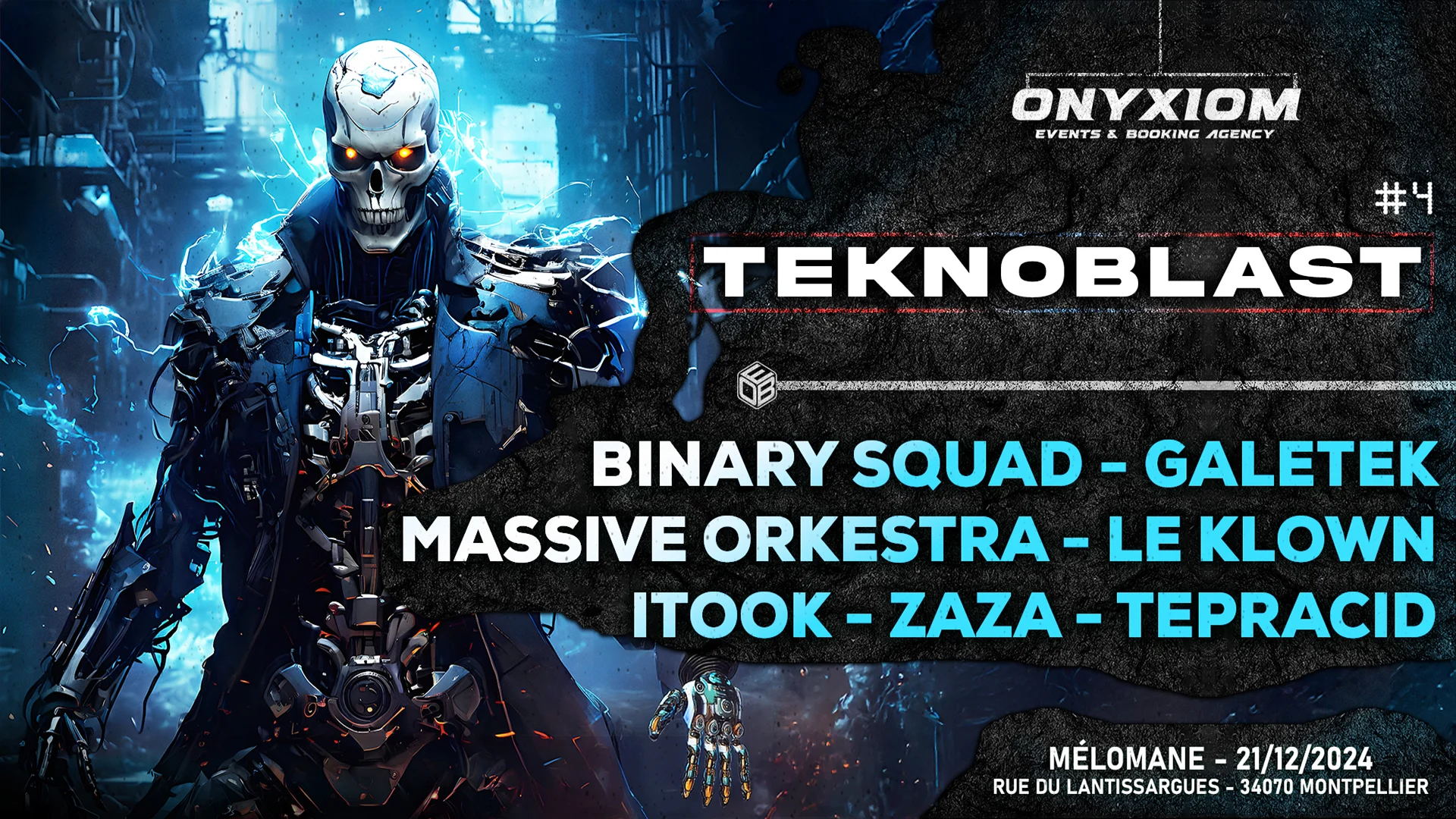 Teknoblast 4 - Montpellier Cover