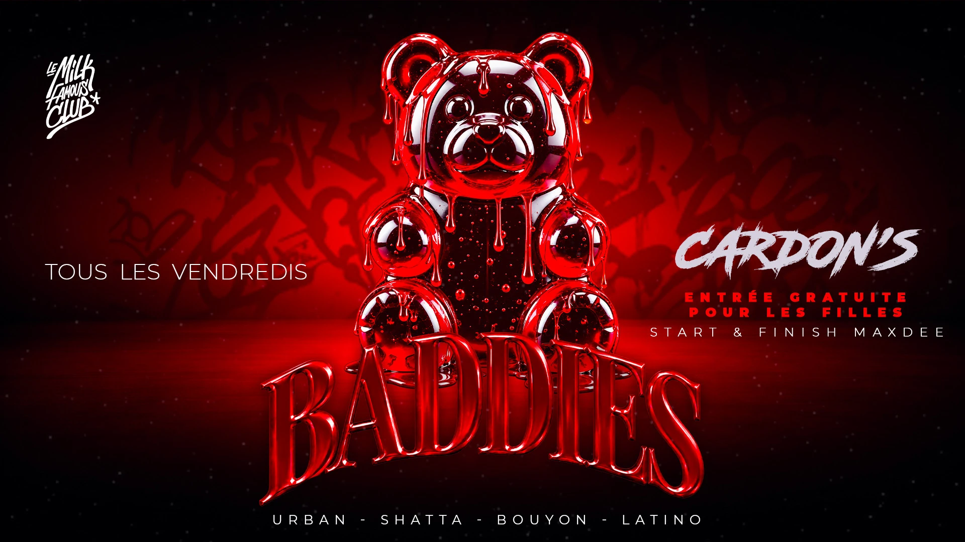 Ven 16 Oct - Baddies By Cardon's Cover