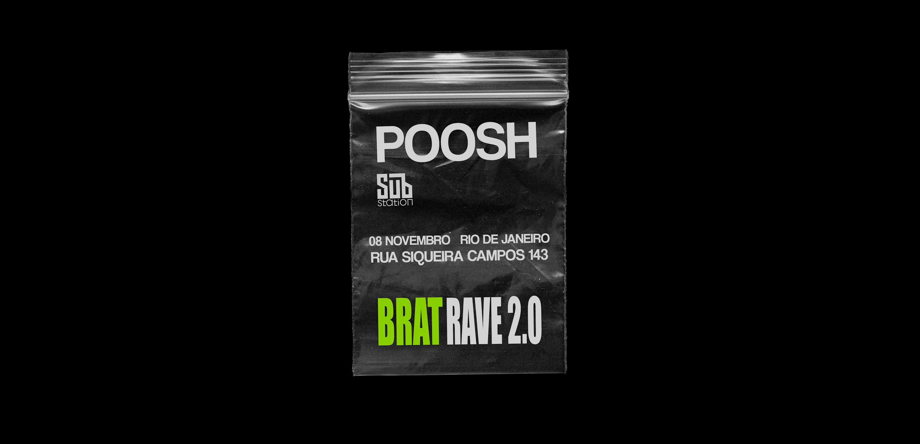 Poosh_Brat Rave 2.0 Cover