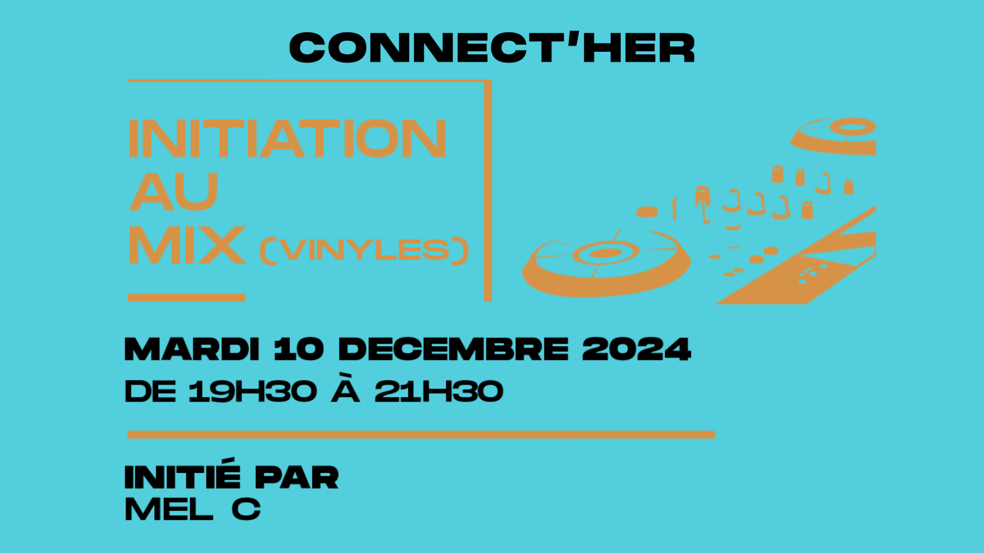 Connect'her - Initiation Au Mix Vinyles Cover