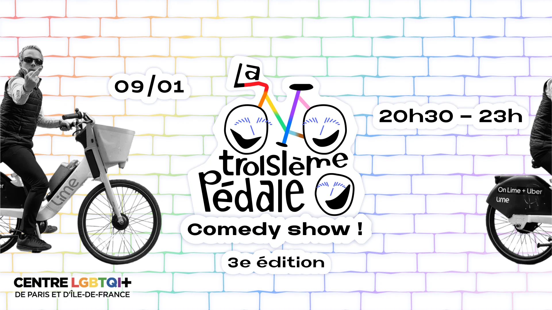 La Troisième Pédale - 3ème Édition ! Comedy Show Cover