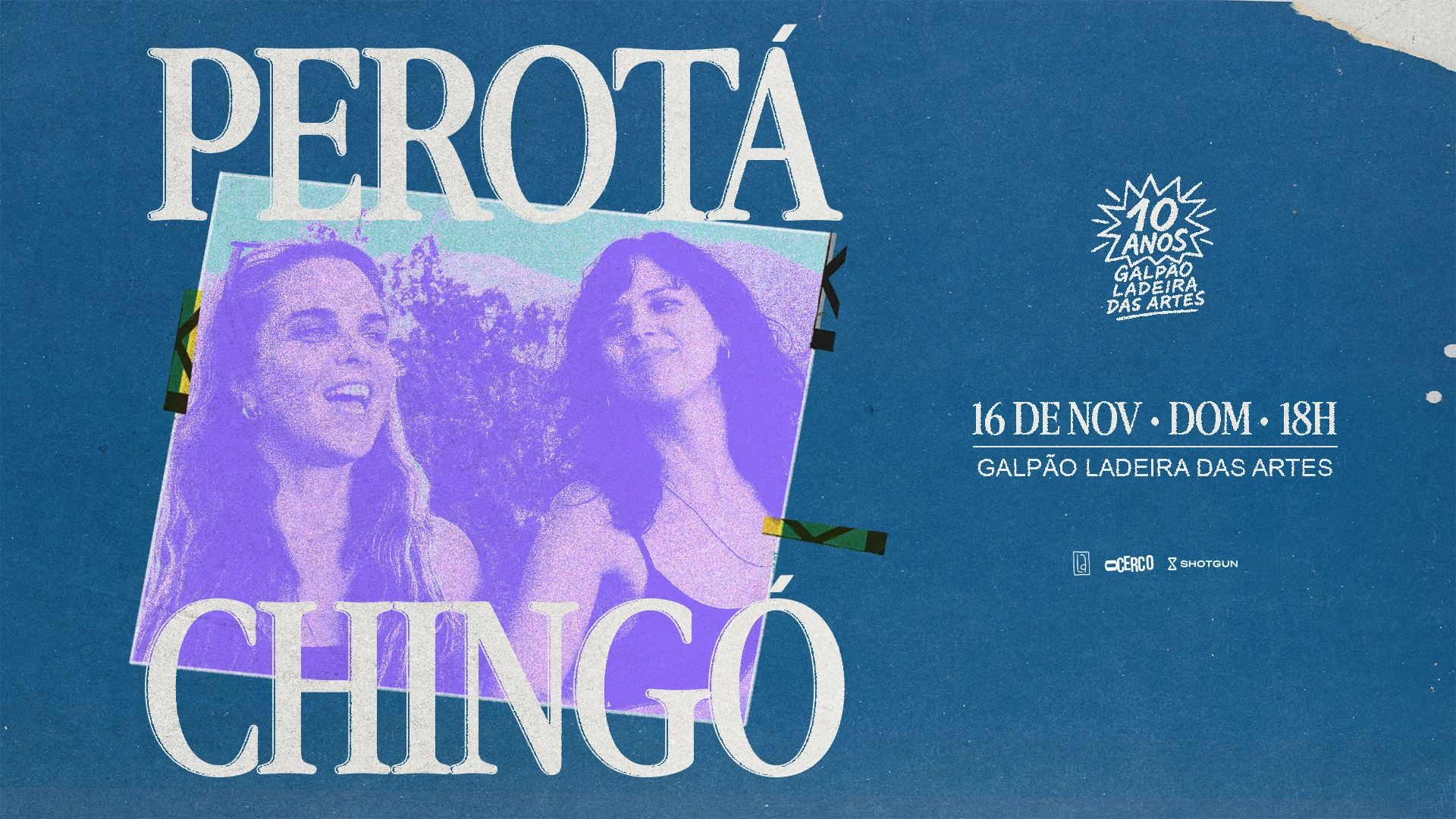Perotá Chingó No Rio De Janeiro! Galpão 10 Anos Cover