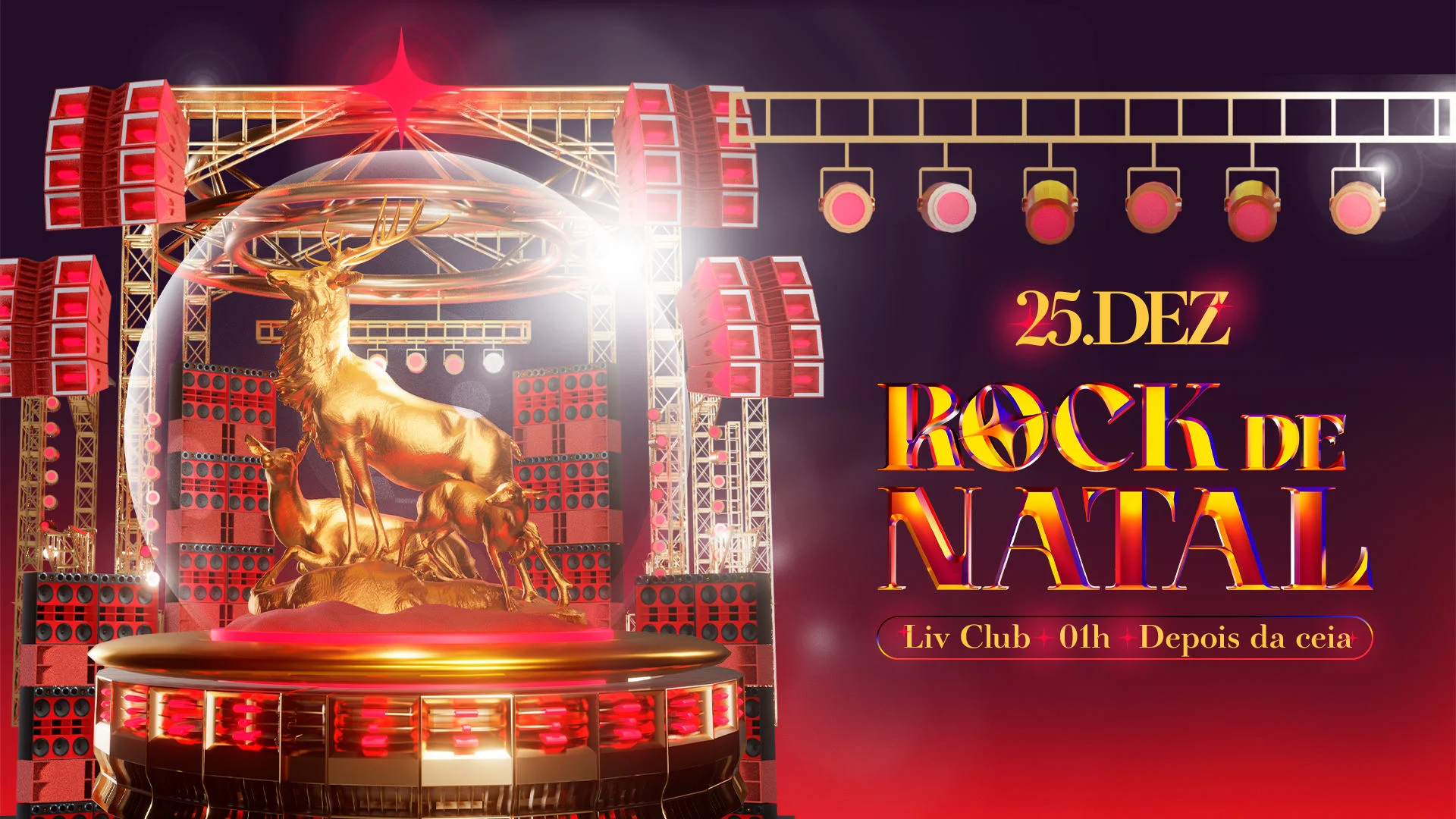 Festa Dom: Rock De Natal Cover