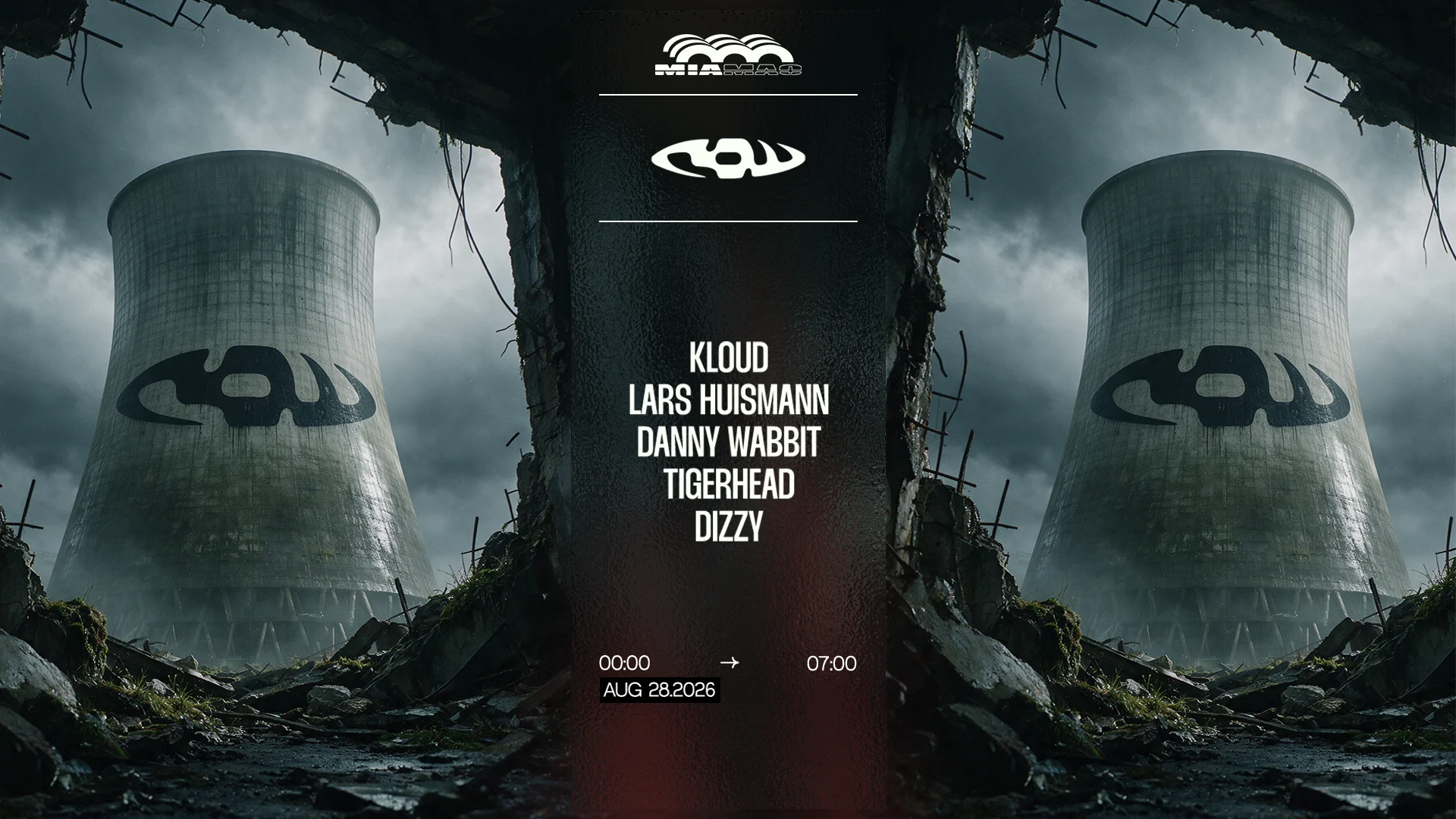 Raw : Kloud, Lars Huismann, Danny Wabbit, Tigerhead & Dizzy Cover